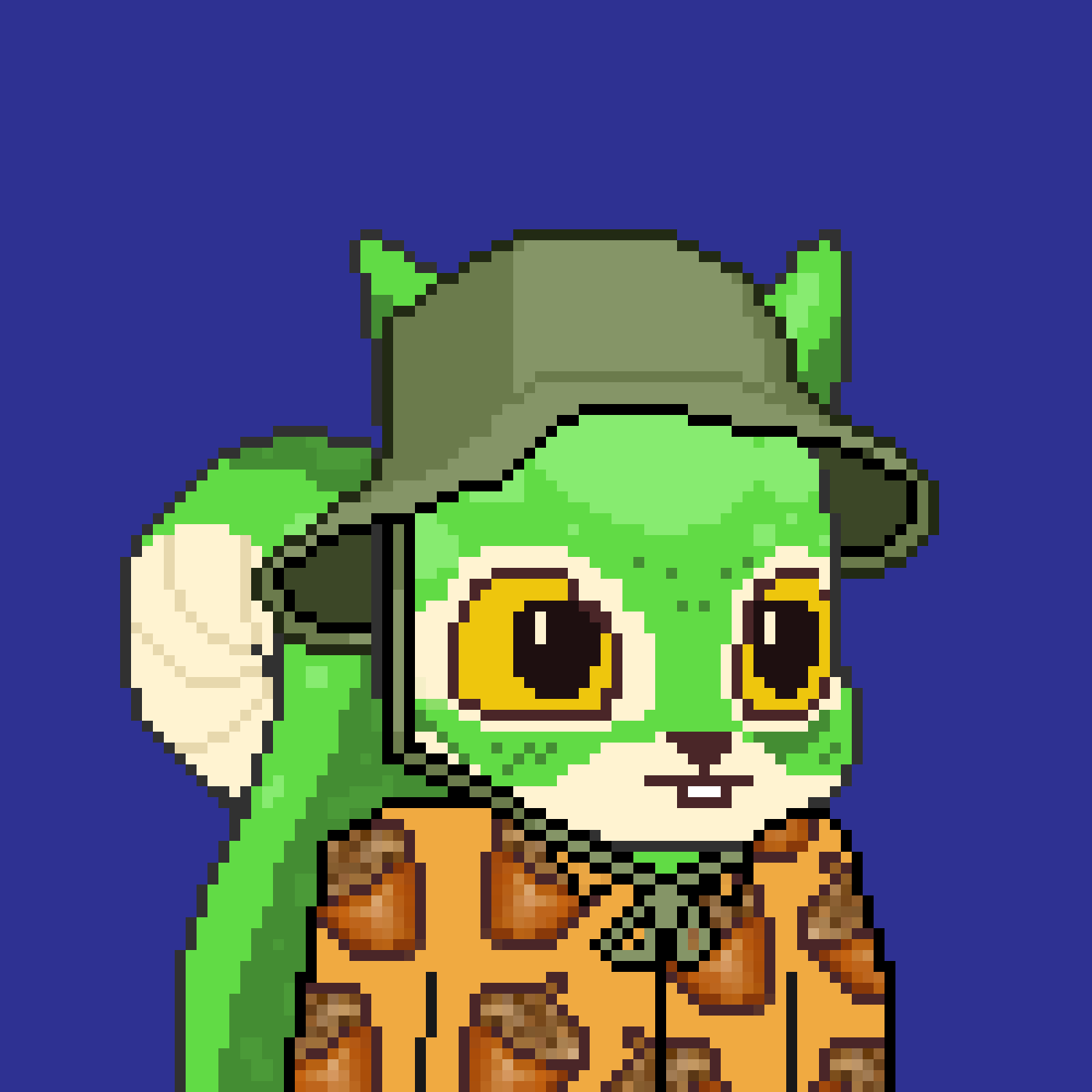Pixel Squirrels #3056 NFT on Algorand