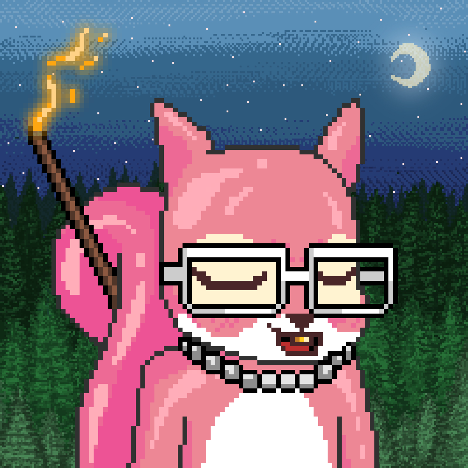 Pixel Squirrels #3058 NFT on Algorand