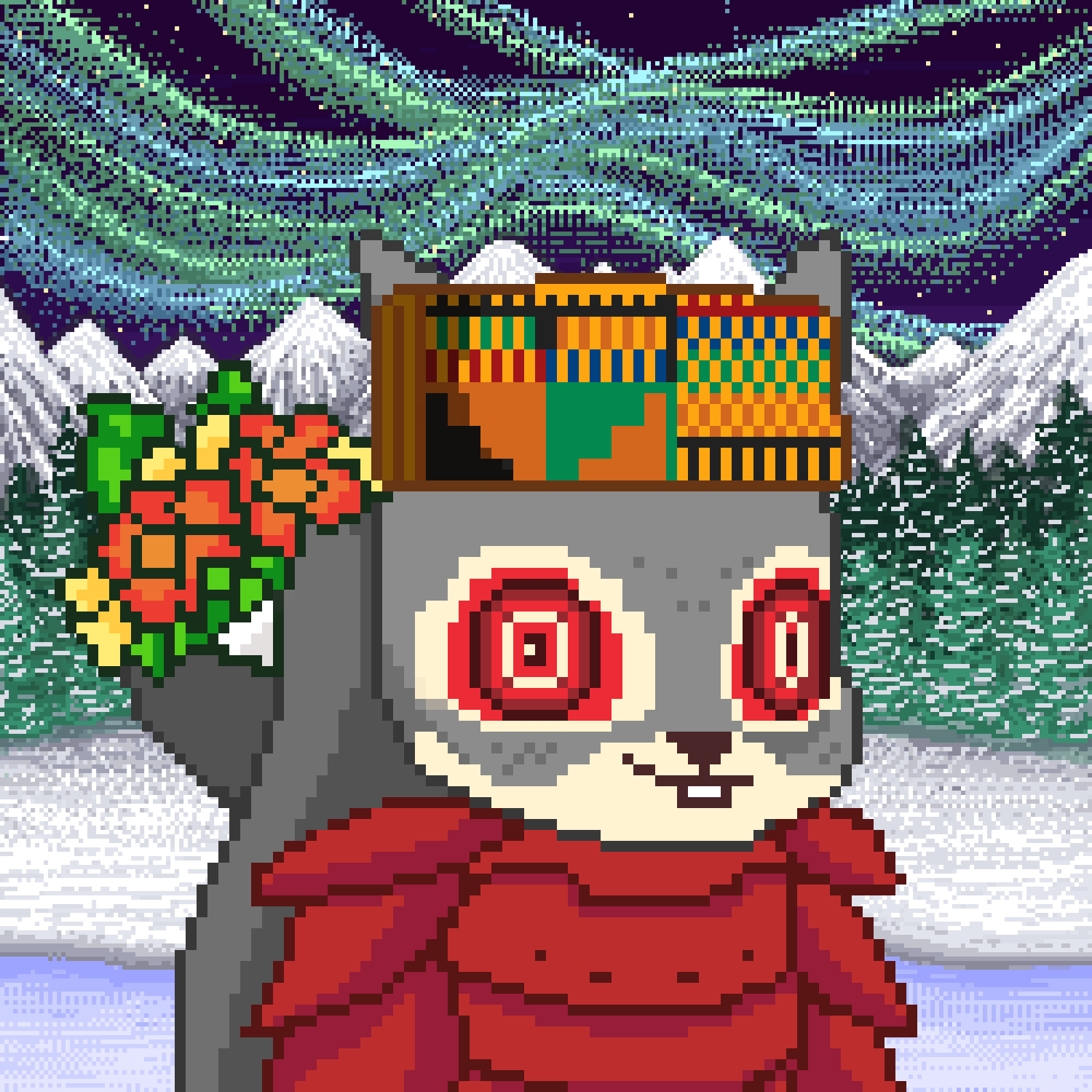 Pixel Squirrels #3060 NFT on Algorand