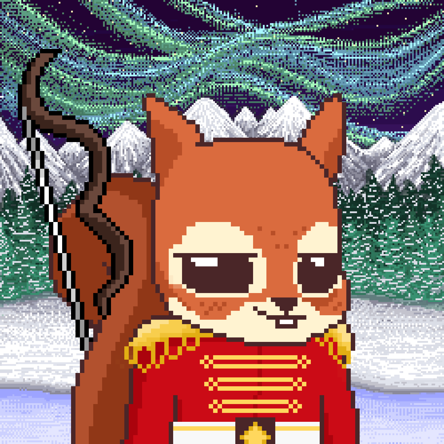 Pixel Squirrels #3062 NFT on Algorand