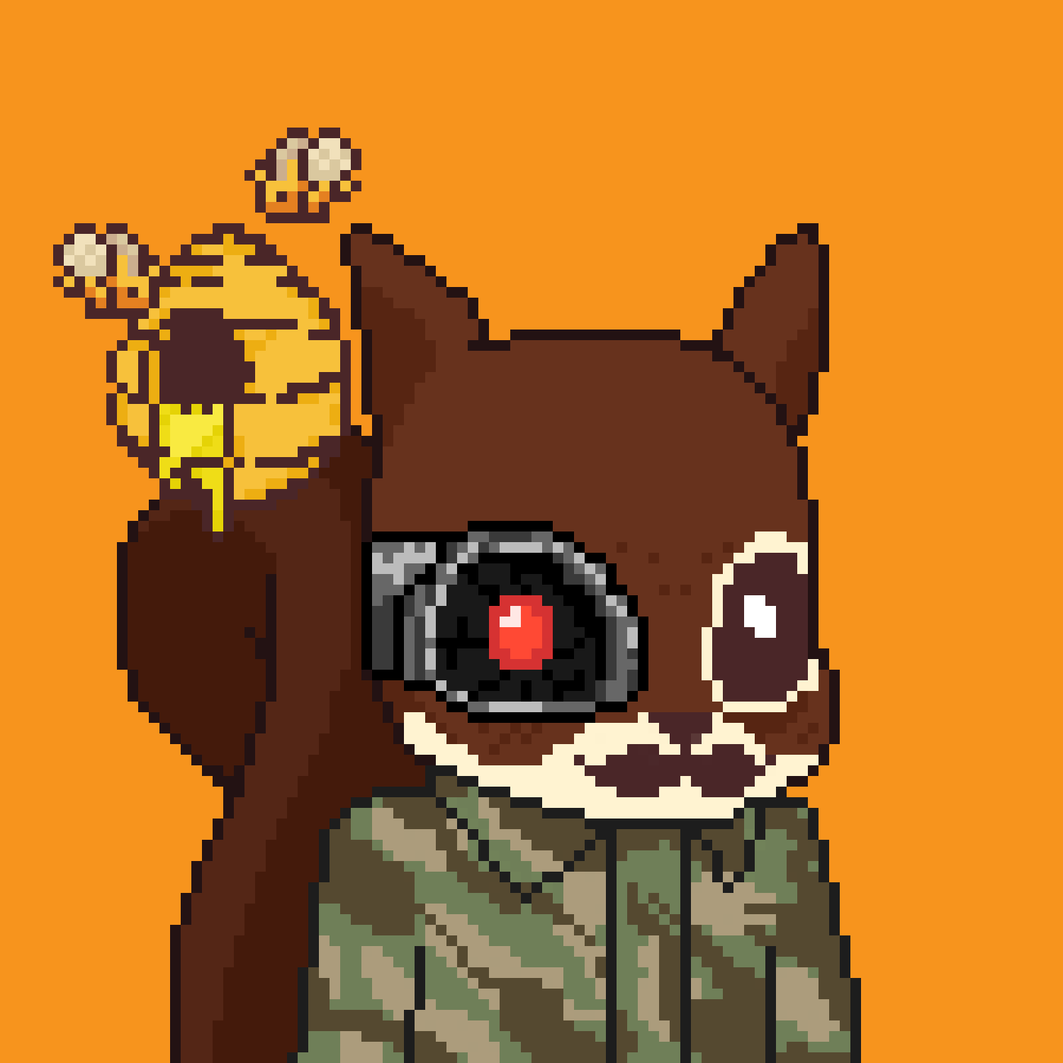 Pixel Squirrels #3063 NFT on Algorand