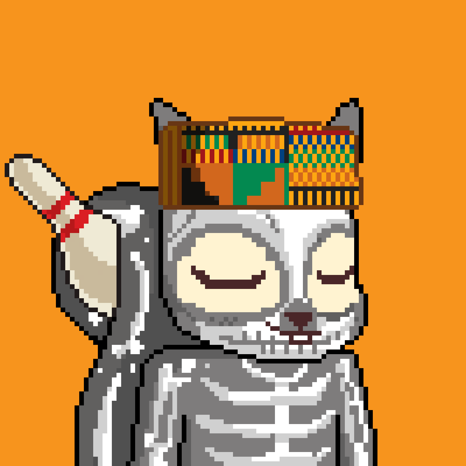 Pixel Squirrels #3064 NFT on Algorand