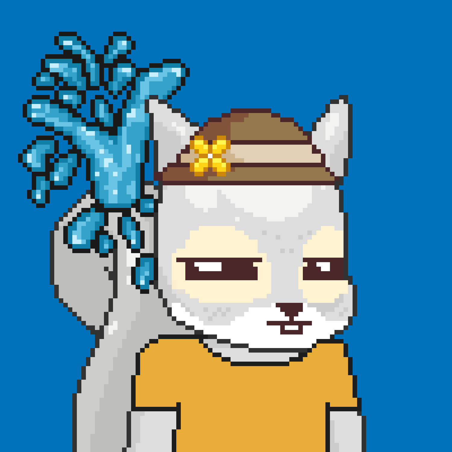 Pixel Squirrels #3080 NFT on Algorand
