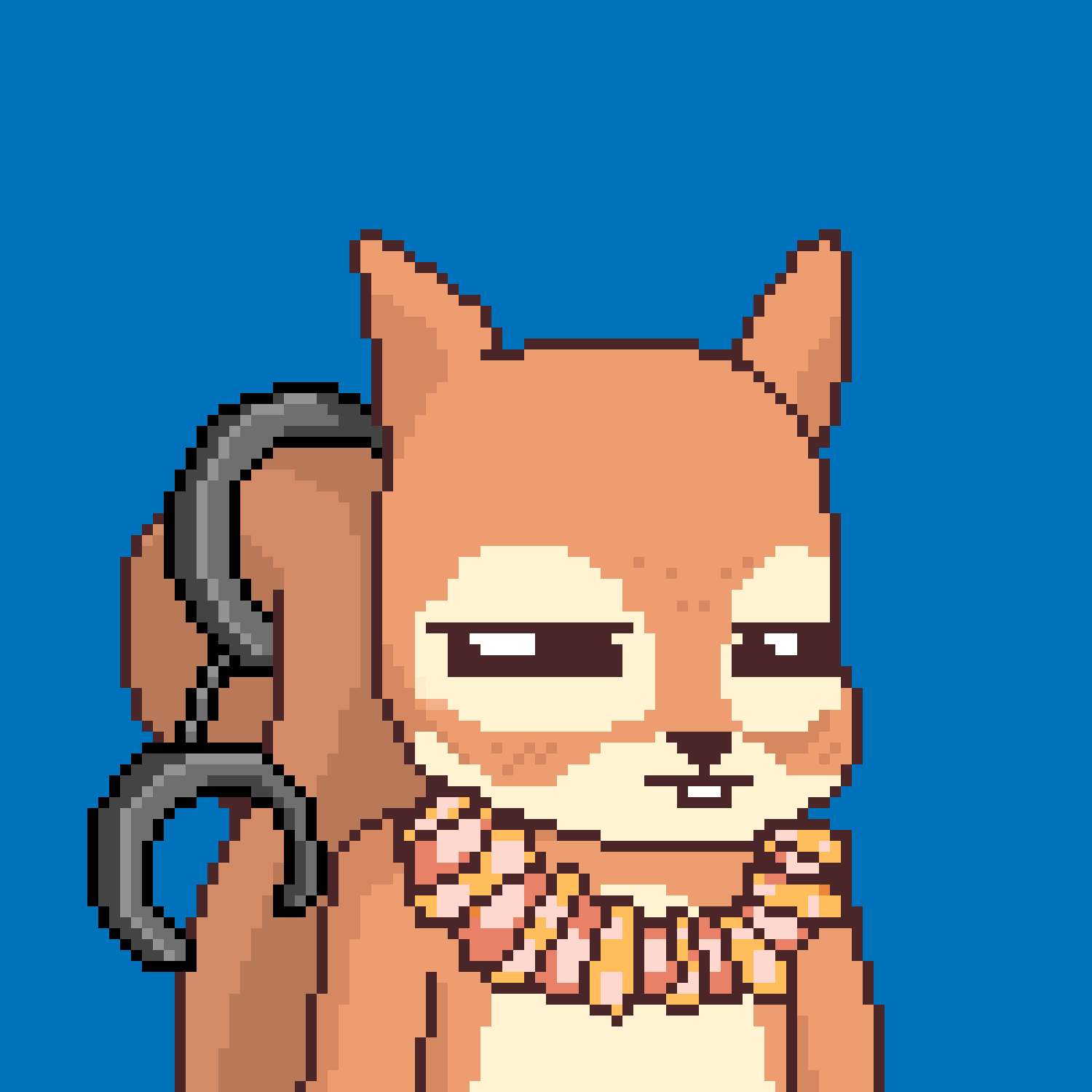 Pixel Squirrels #3087 NFT on Algorand
