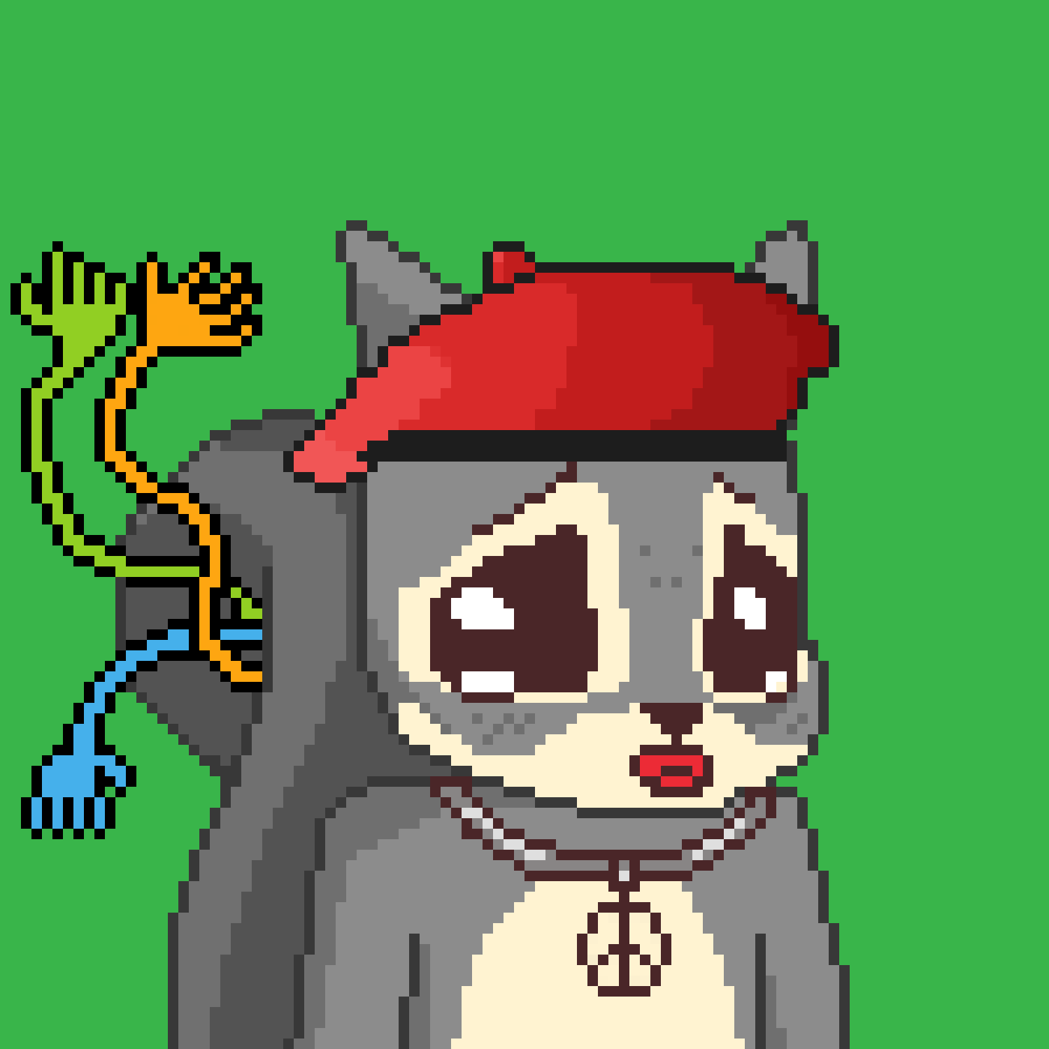 Pixel Squirrels #3091 NFT on Algorand