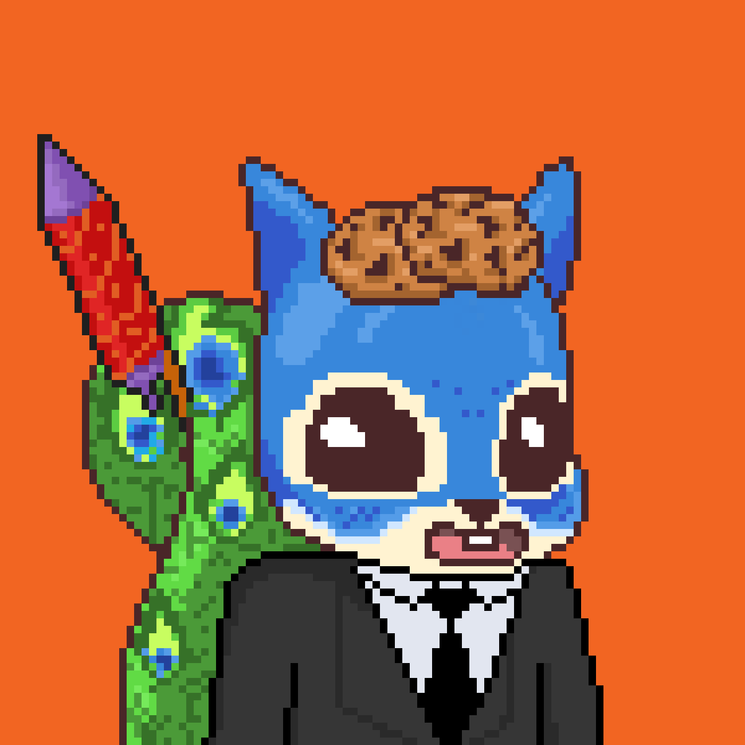 Pixel Squirrels #3093 NFT on Algorand