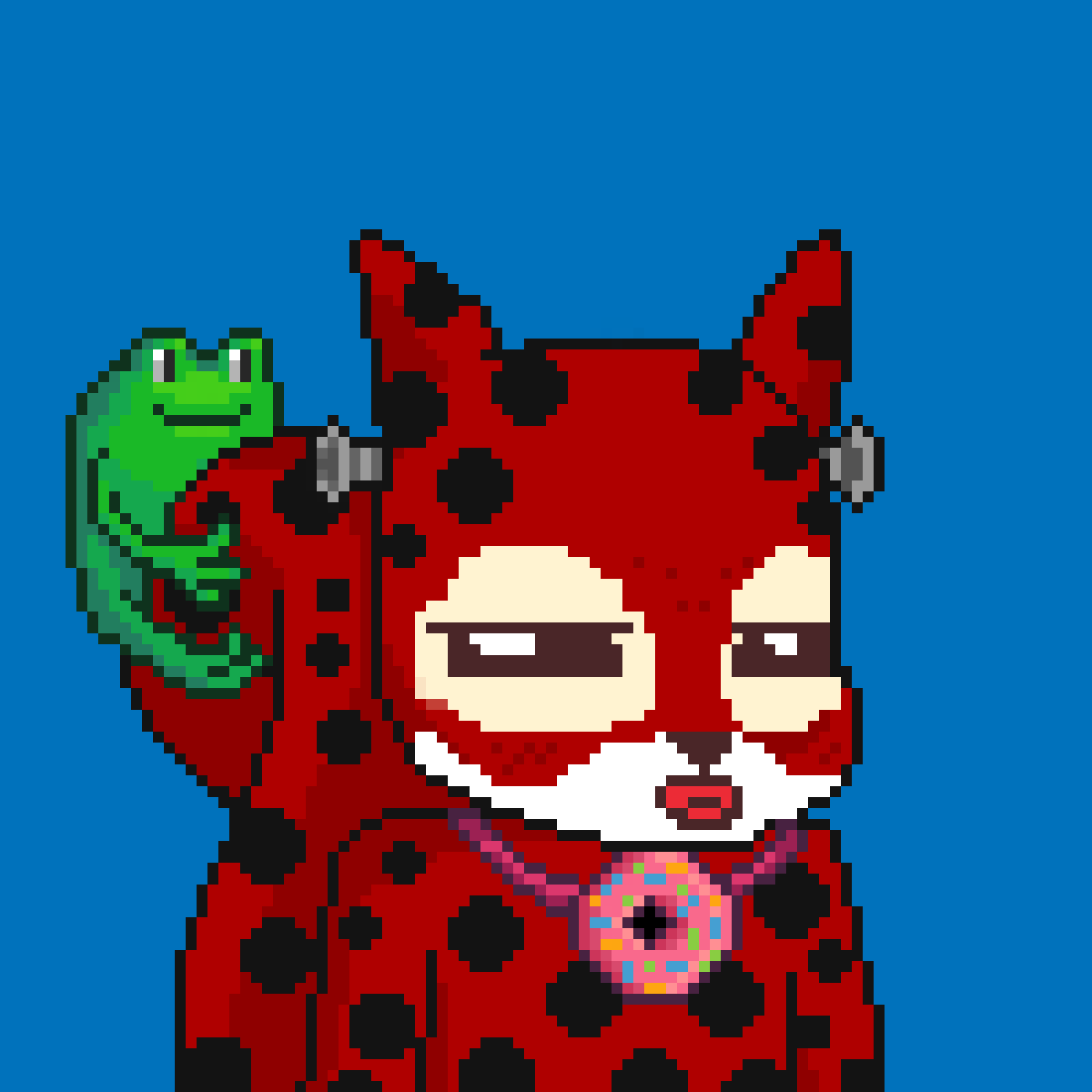 Pixel Squirrels #3107 NFT on Algorand