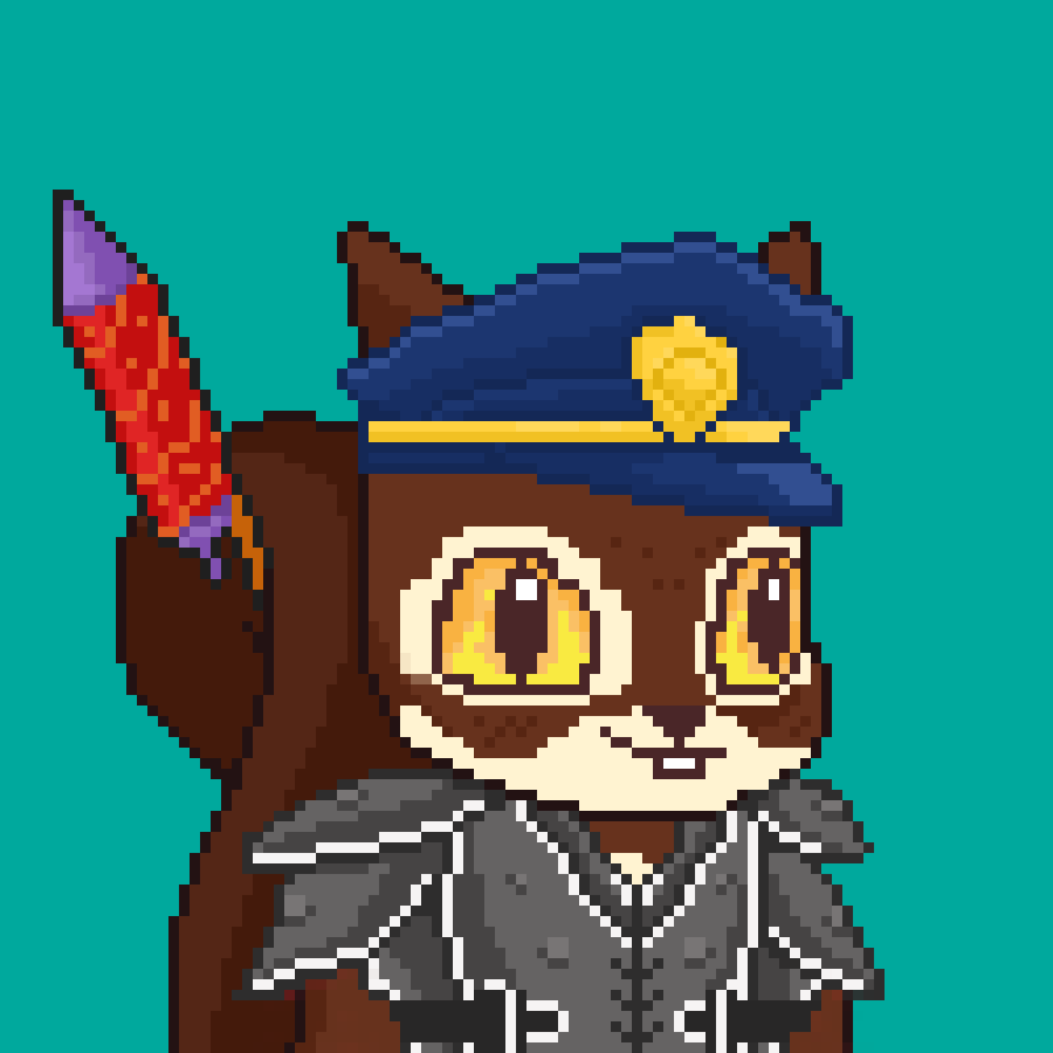 Pixel Squirrels #3114 NFT on Algorand