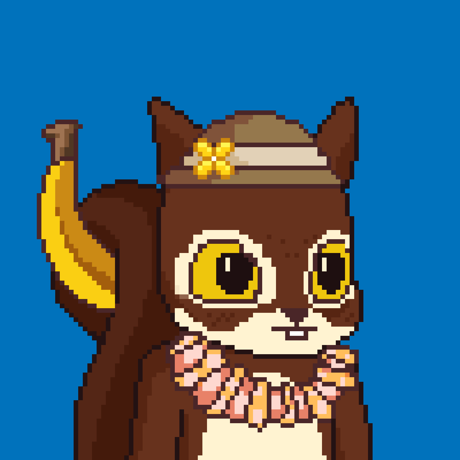 Pixel Squirrels #3117 NFT on Algorand