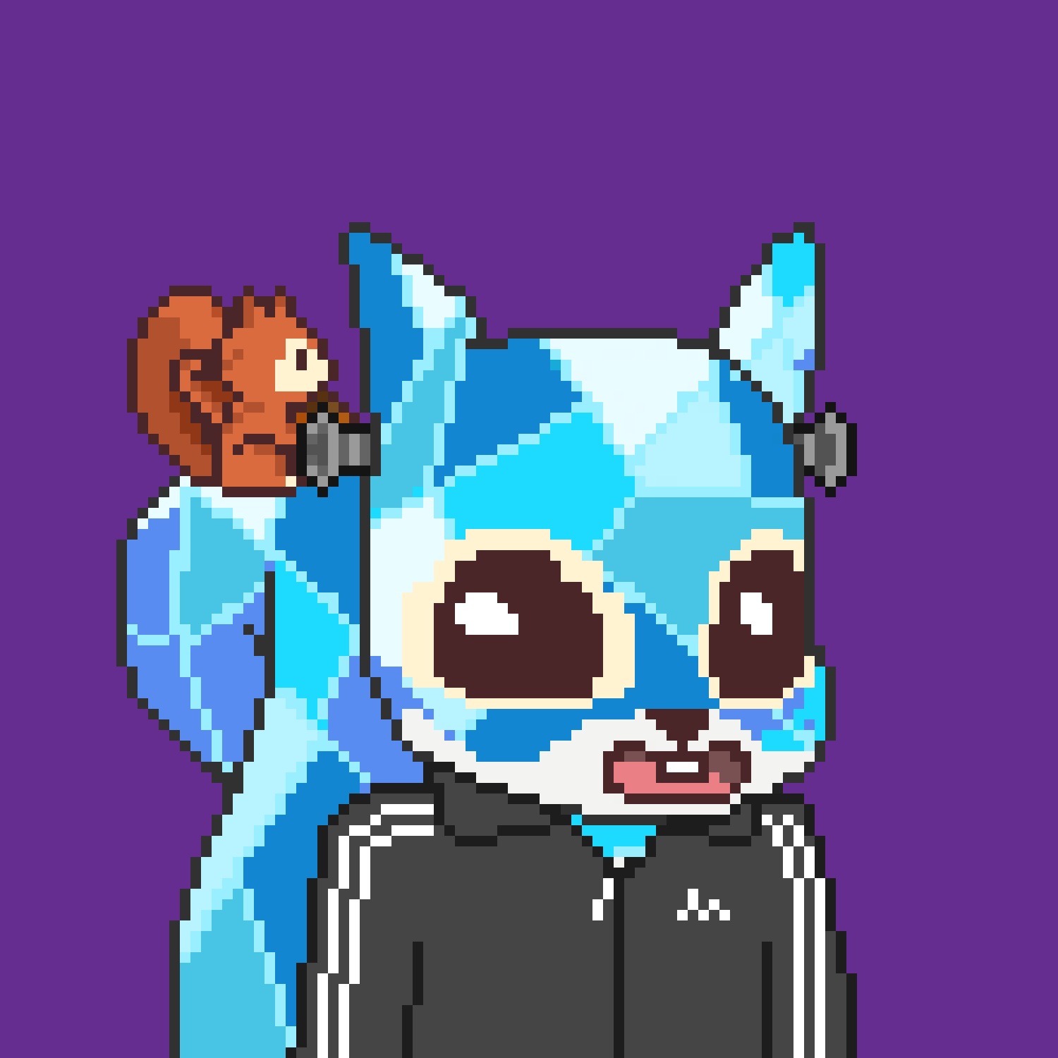 Pixel Squirrels #3119 NFT on Algorand