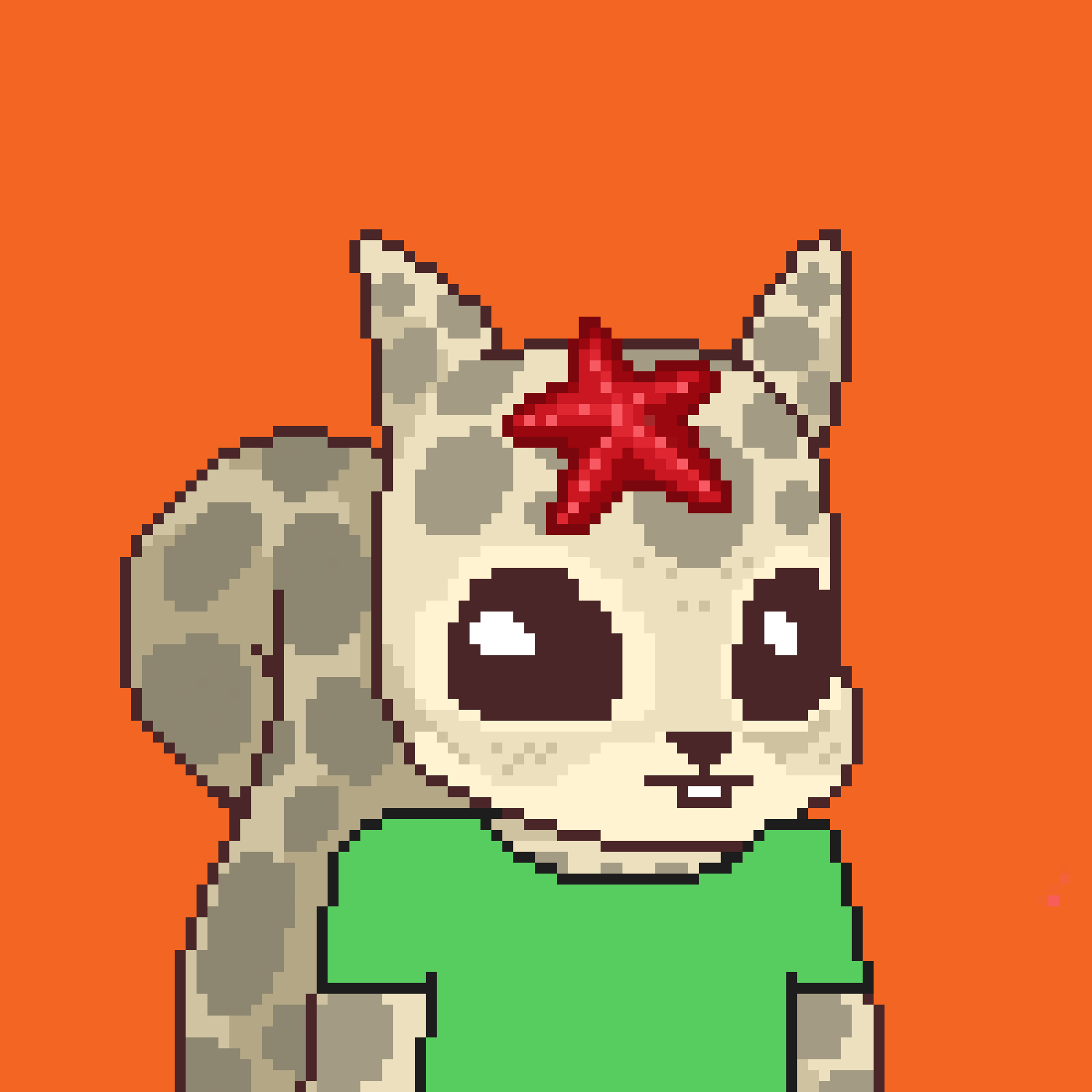 Pixel Squirrels #3123 NFT on Algorand