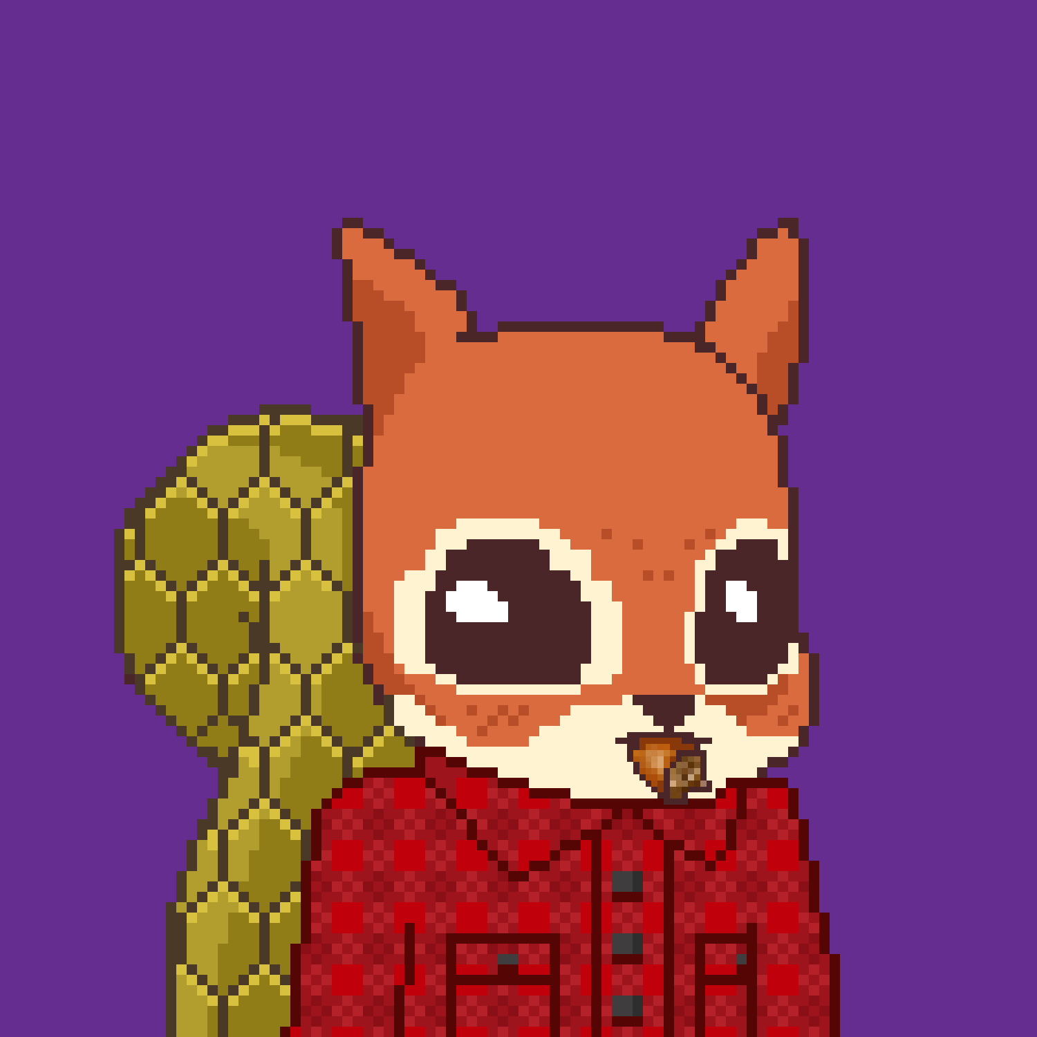 Pixel Squirrels #3131 NFT on Algorand