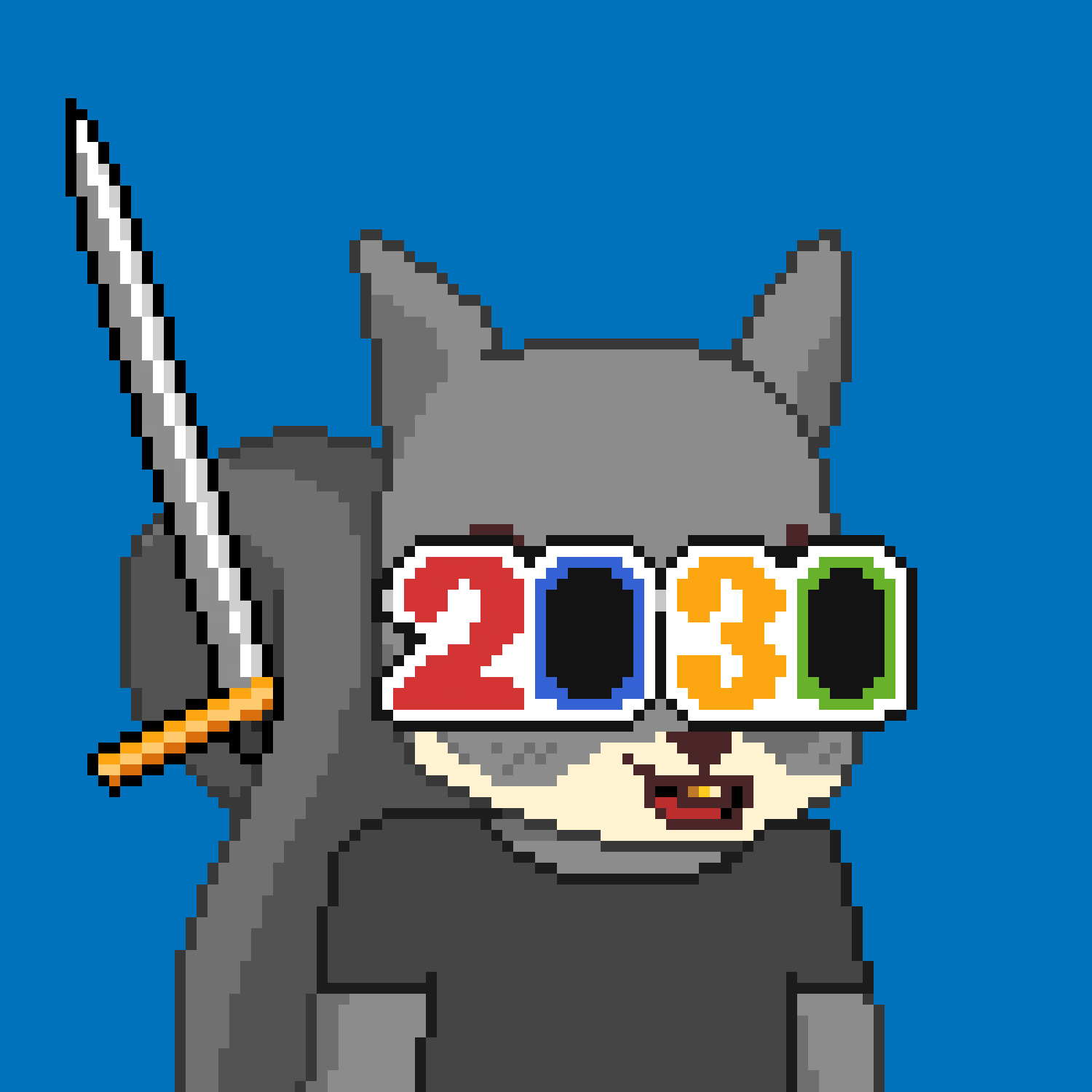 Pixel Squirrels #3133 NFT on Algorand