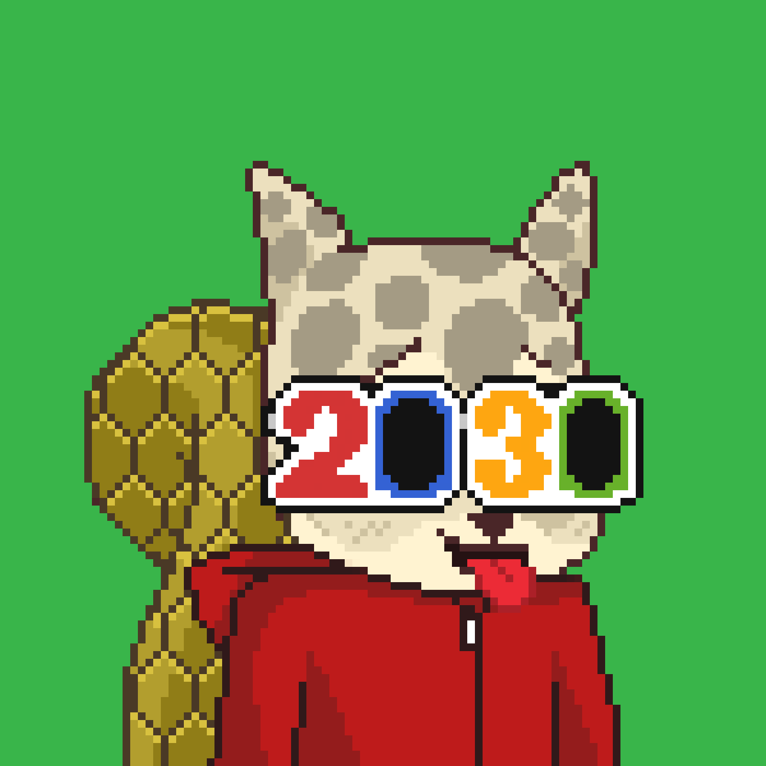 Pixel Squirrels #3142 NFT on Algorand