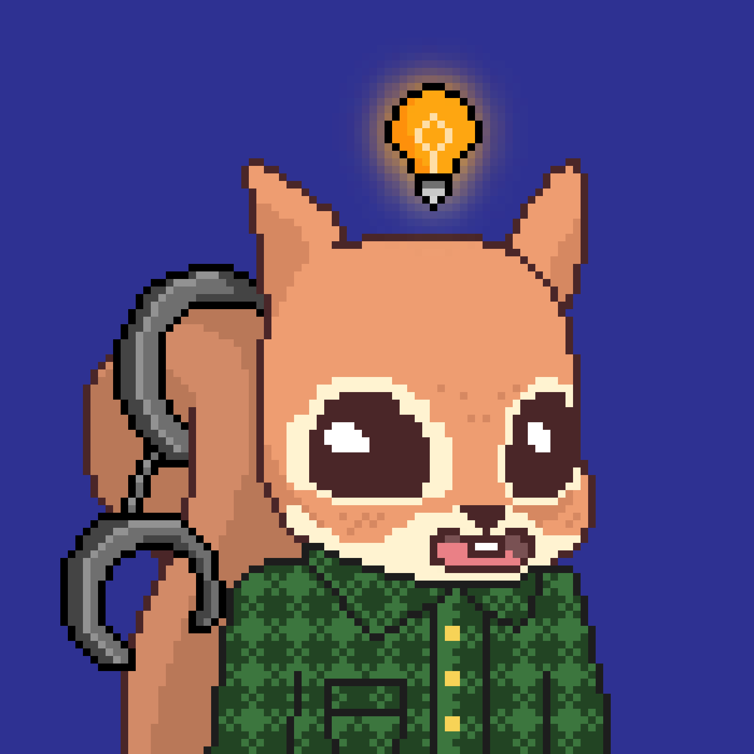 Pixel Squirrels #3149 NFT on Algorand