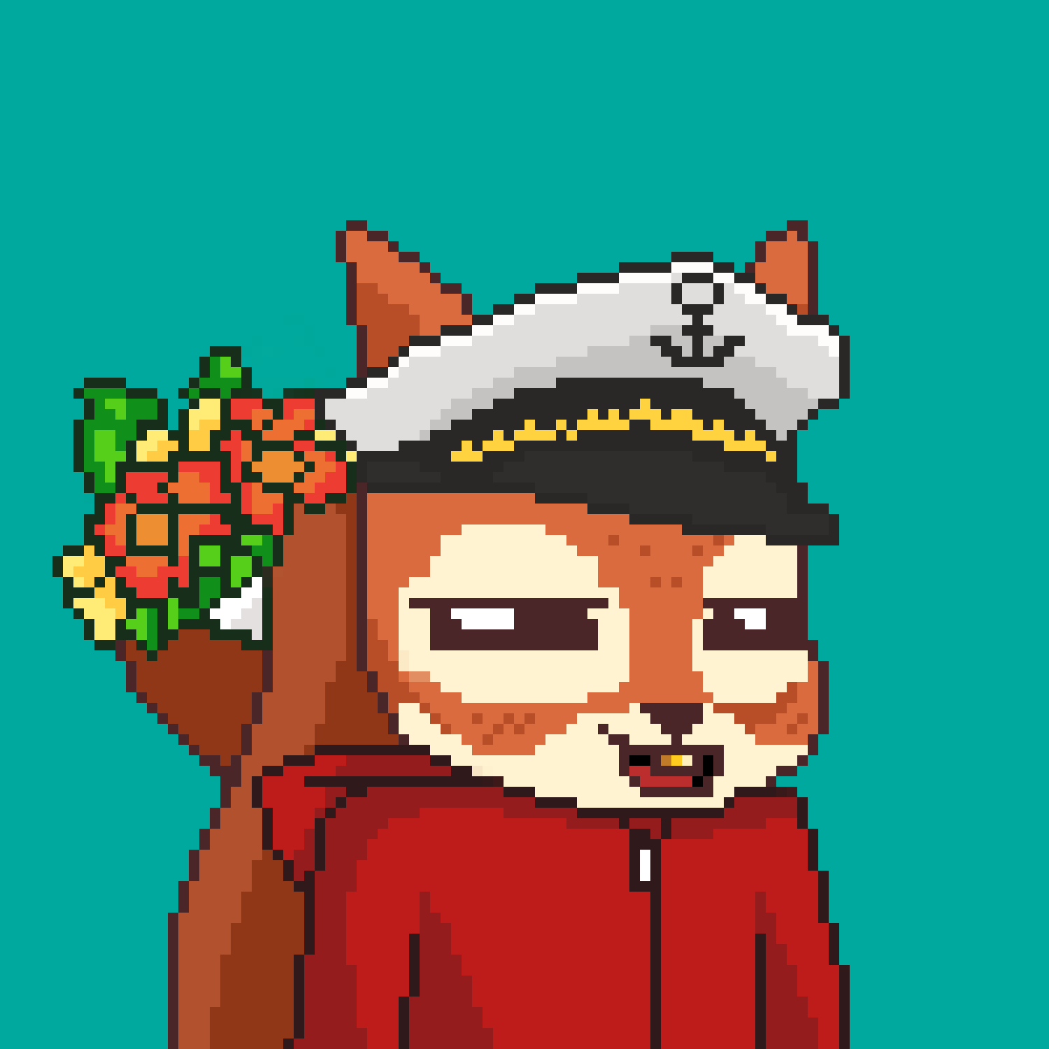 Pixel Squirrels #3153 NFT on Algorand