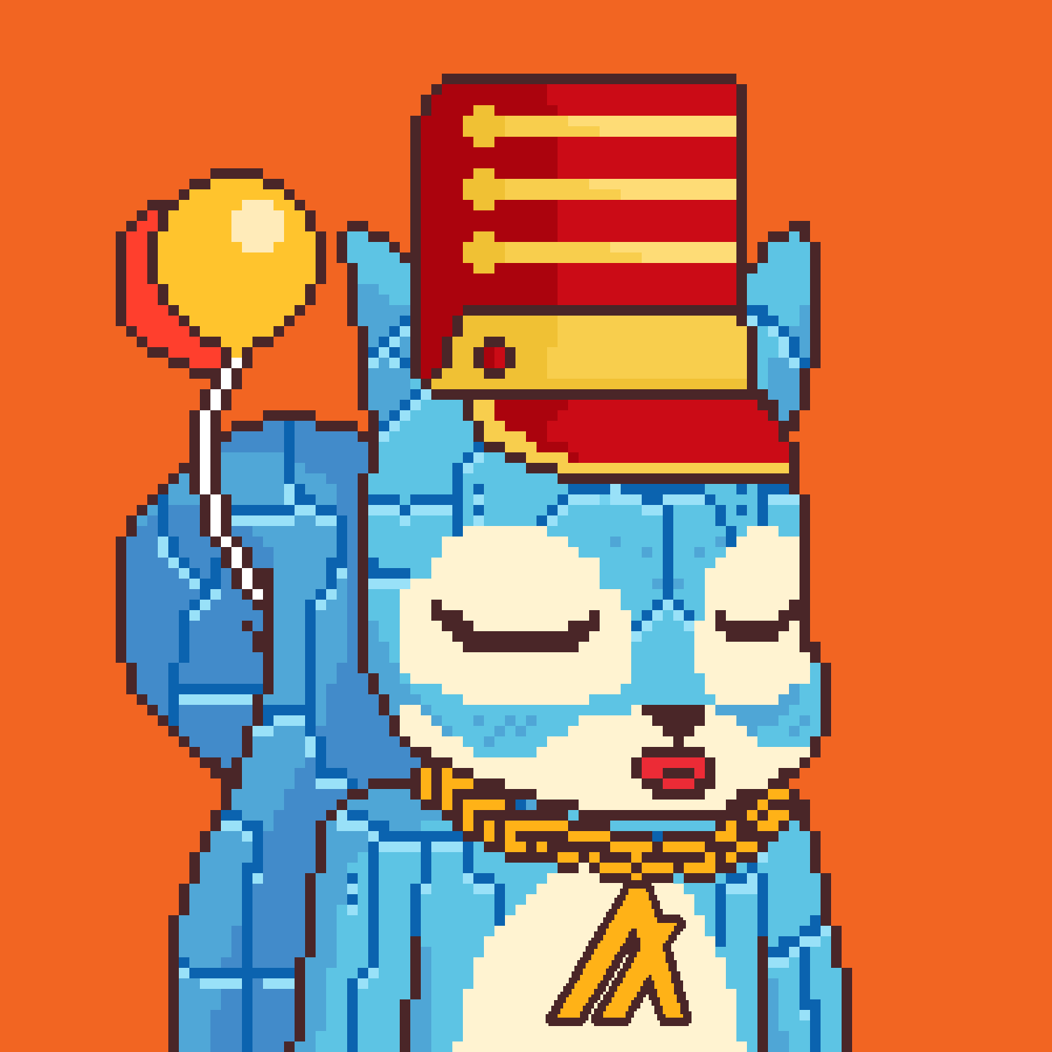 Pixel Squirrels #3154 NFT on Algorand