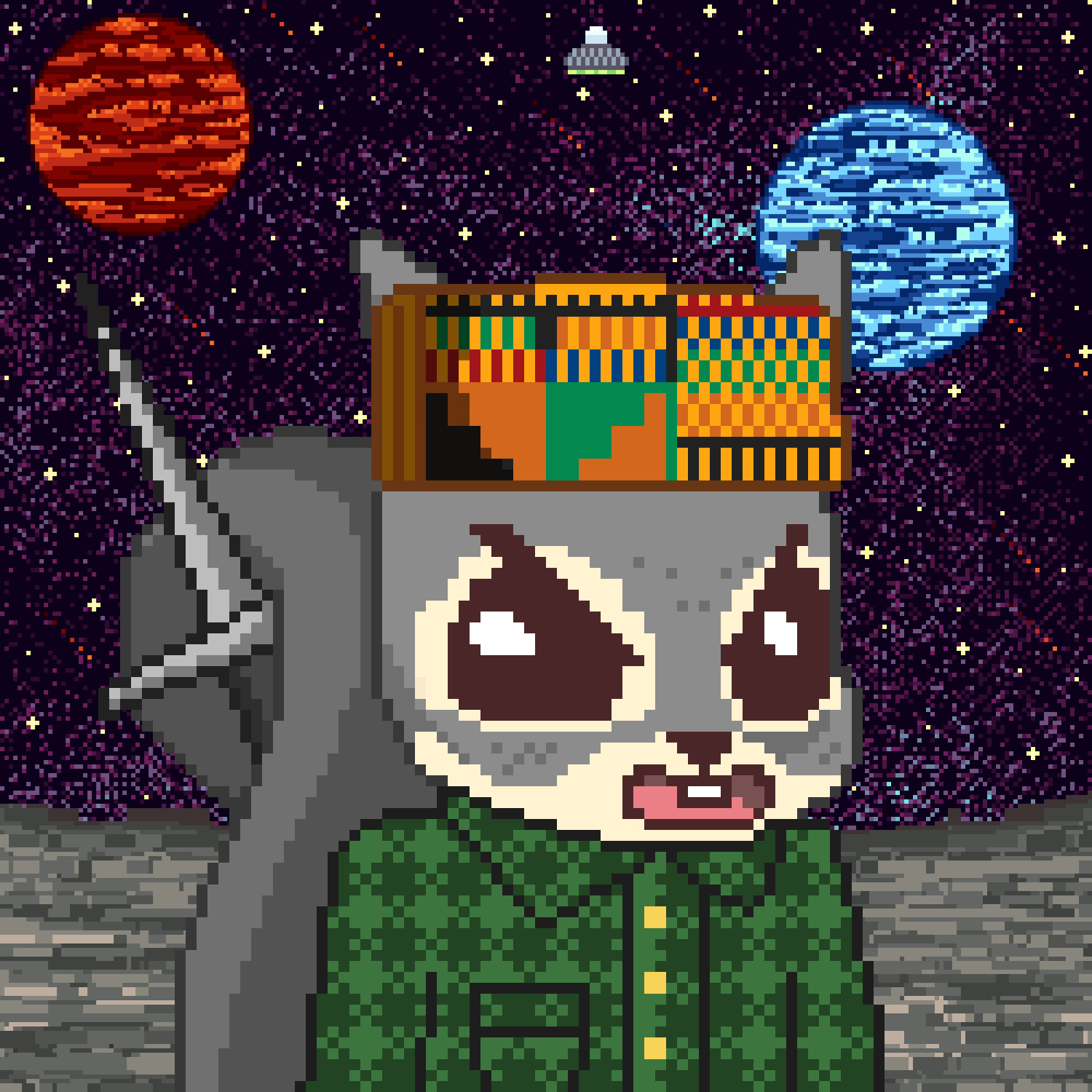 Pixel Squirrels #3155 NFT on Algorand