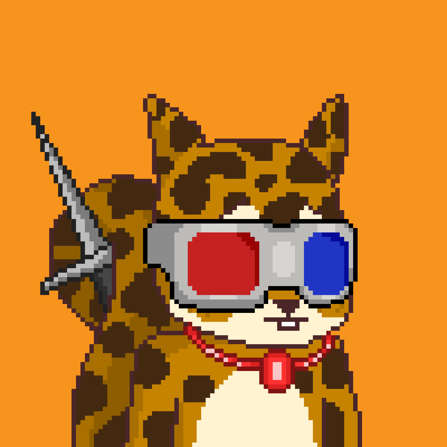Pixel Squirrels #3156 NFT on Algorand