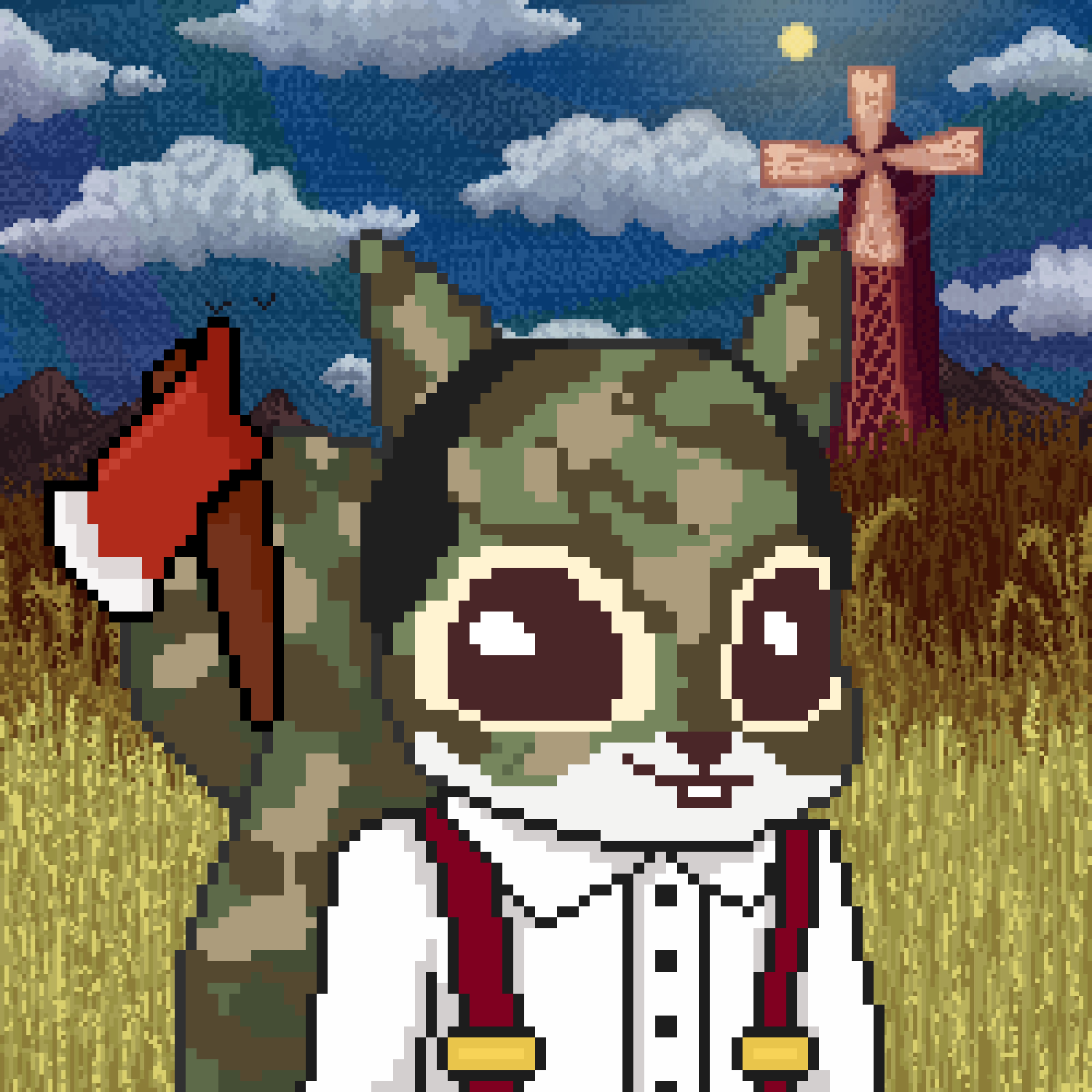 Pixel Squirrels #3162 NFT on Algorand