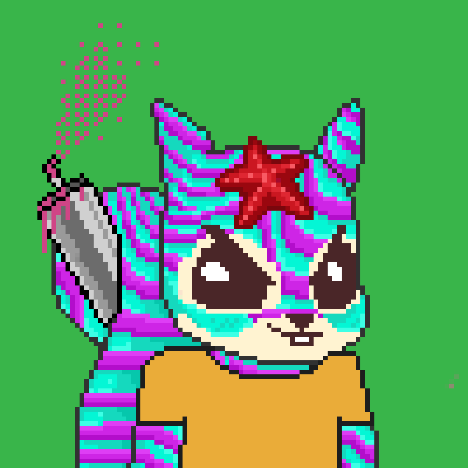 Pixel Squirrels #3165 NFT on Algorand