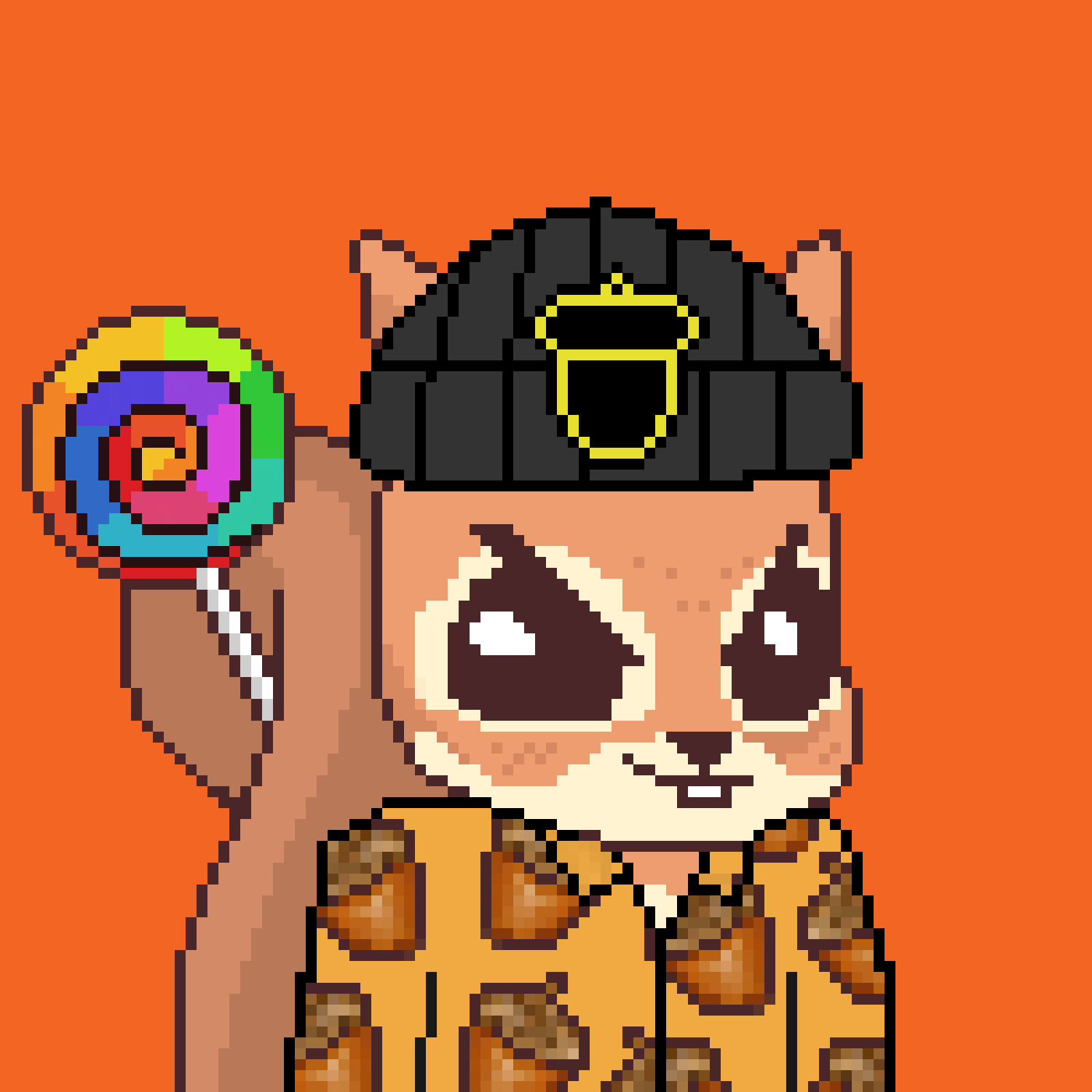 Pixel Squirrels #3167 NFT on Algorand