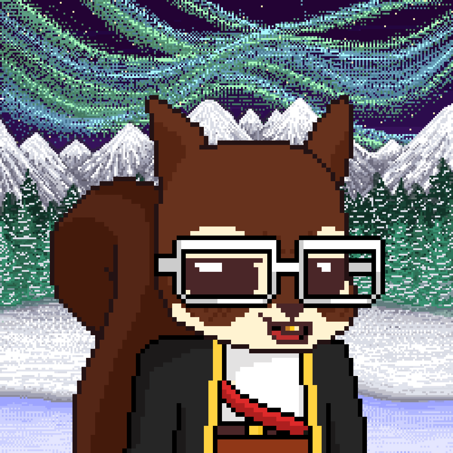 Pixel Squirrels #3168 NFT on Algorand