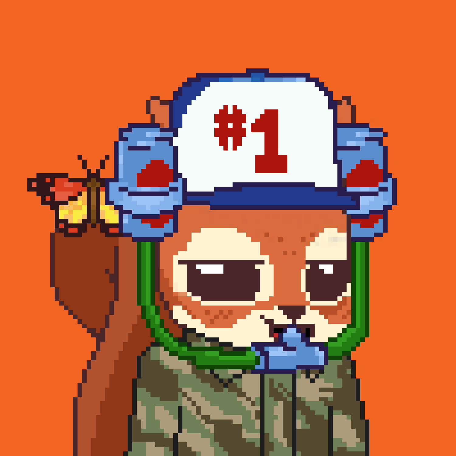 Pixel Squirrels #3172 NFT on Algorand