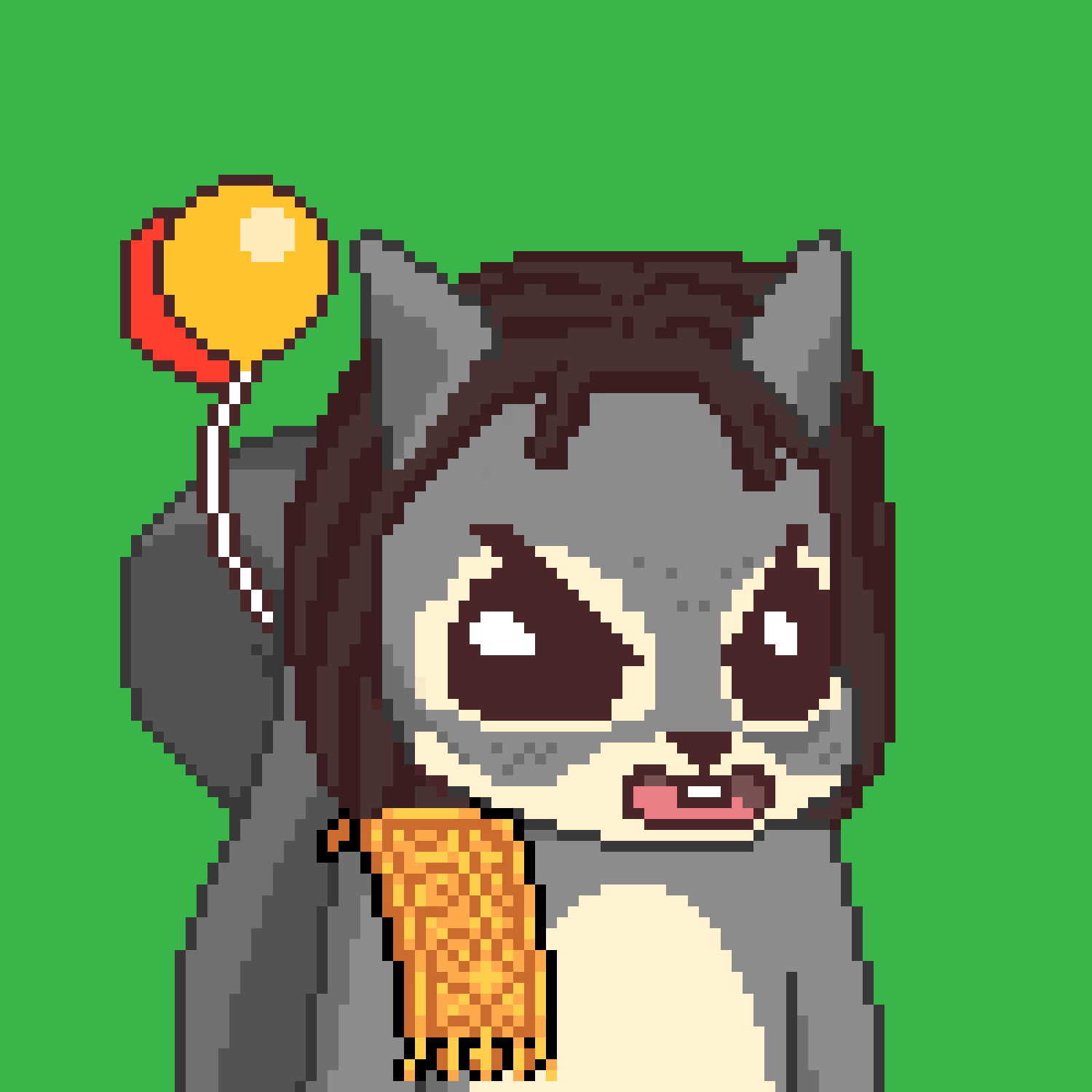 Pixel Squirrels #3174 NFT on Algorand