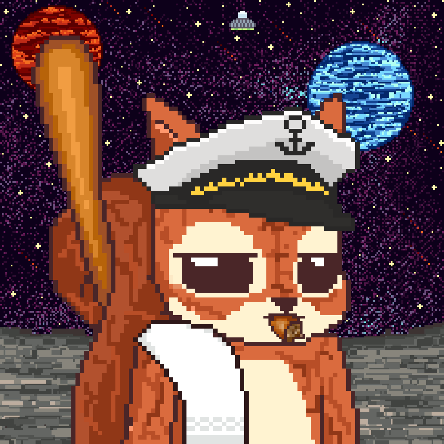 Pixel Squirrels #3177 NFT on Algorand