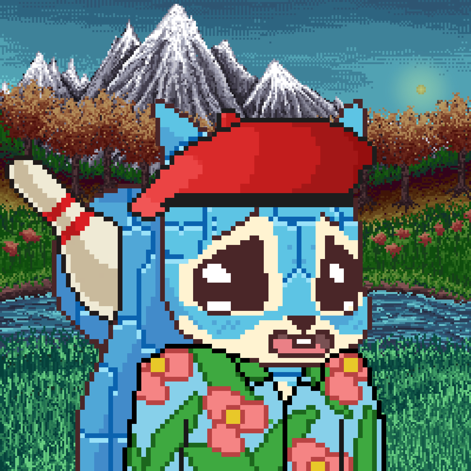 Pixel Squirrels #3184 NFT on Algorand