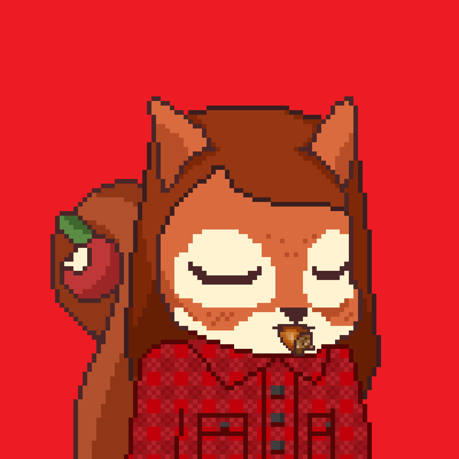 Pixel Squirrels #3186 NFT on Algorand