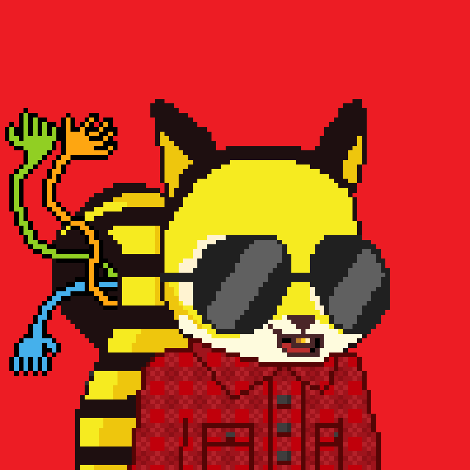 Pixel Squirrels #3189 NFT on Algorand