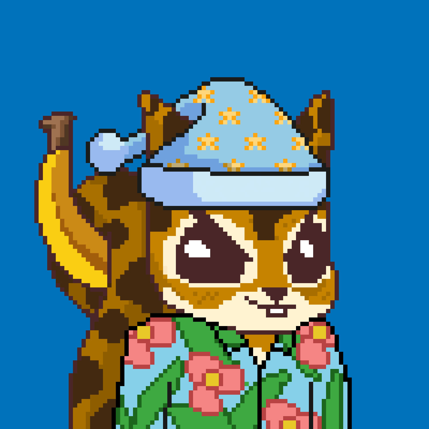 Pixel Squirrels #3190 NFT on Algorand