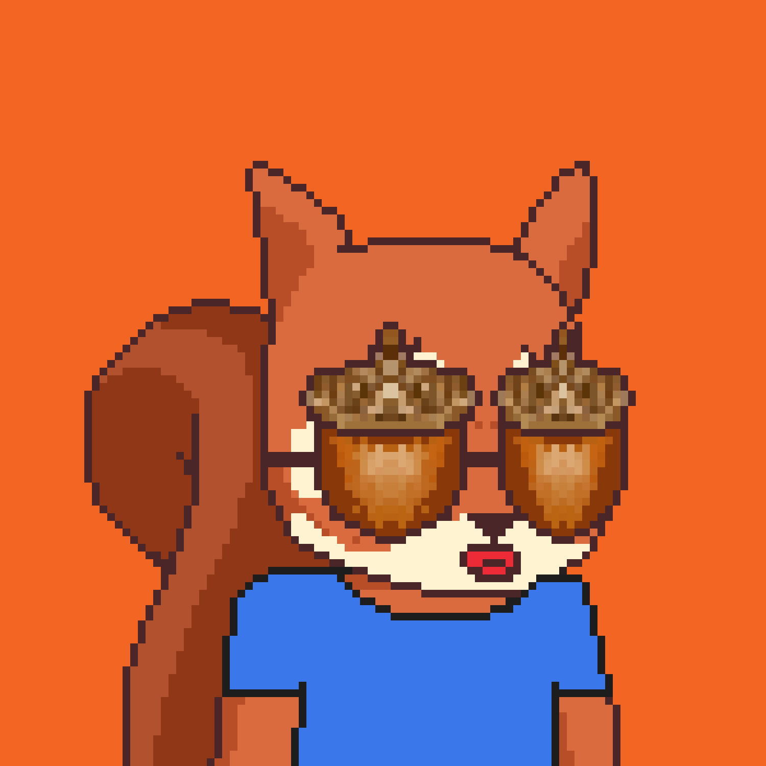 Pixel Squirrels #3193 NFT on Algorand