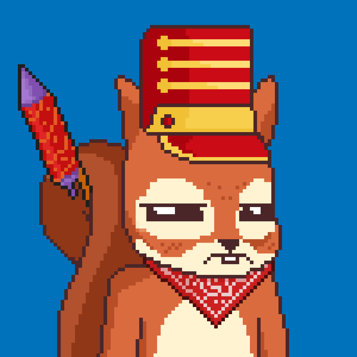 Pixel Squirrels #320 NFT on Algorand