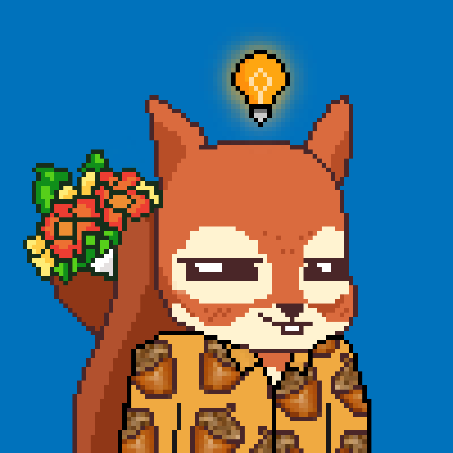 Pixel Squirrels #3201 NFT on Algorand