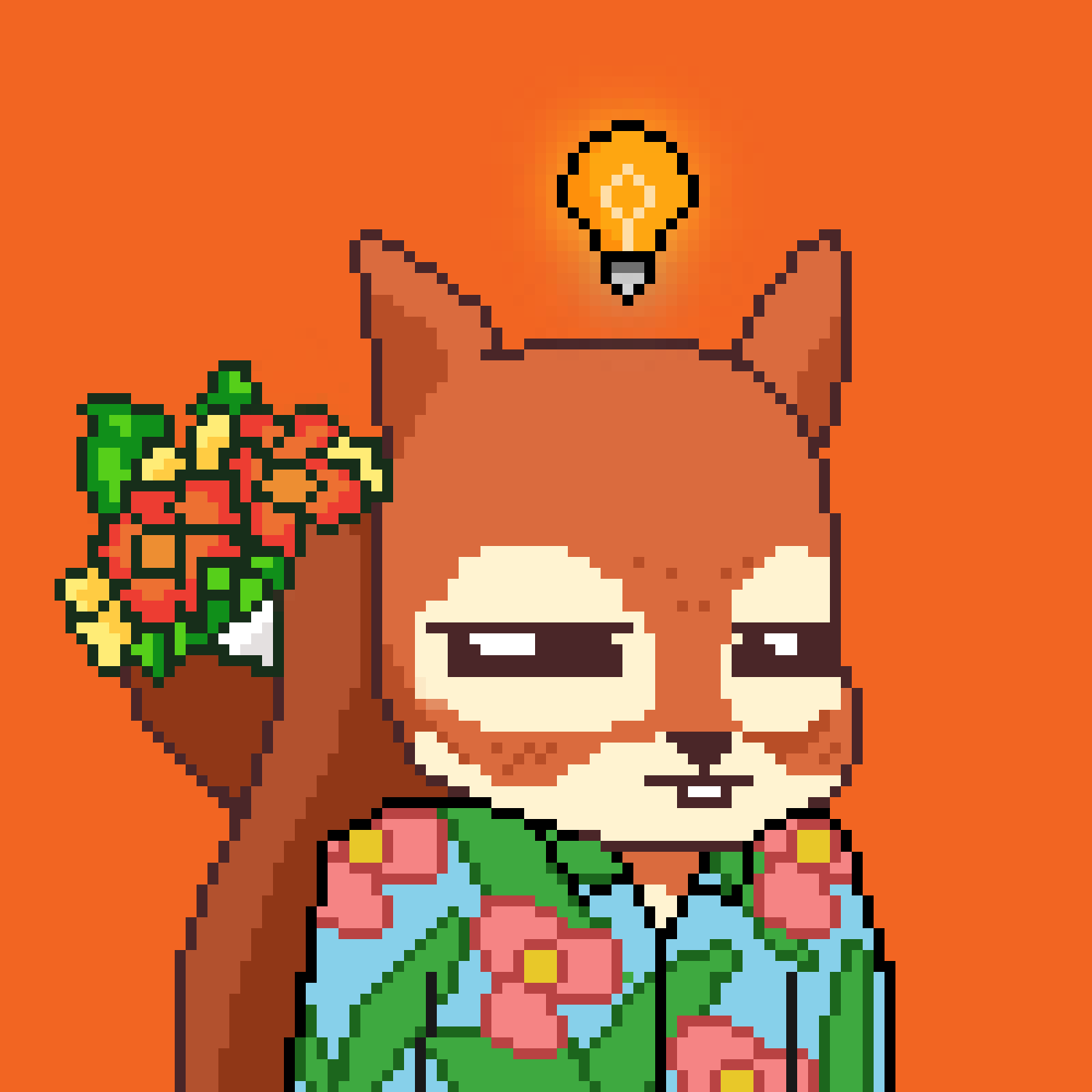 Pixel Squirrels #3217 NFT on Algorand