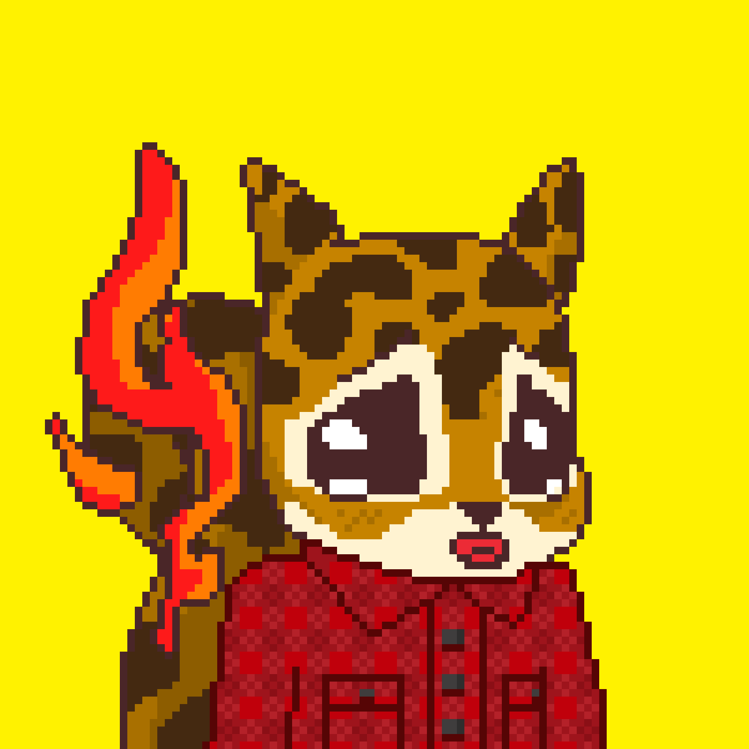 Pixel Squirrels #3219 NFT on Algorand