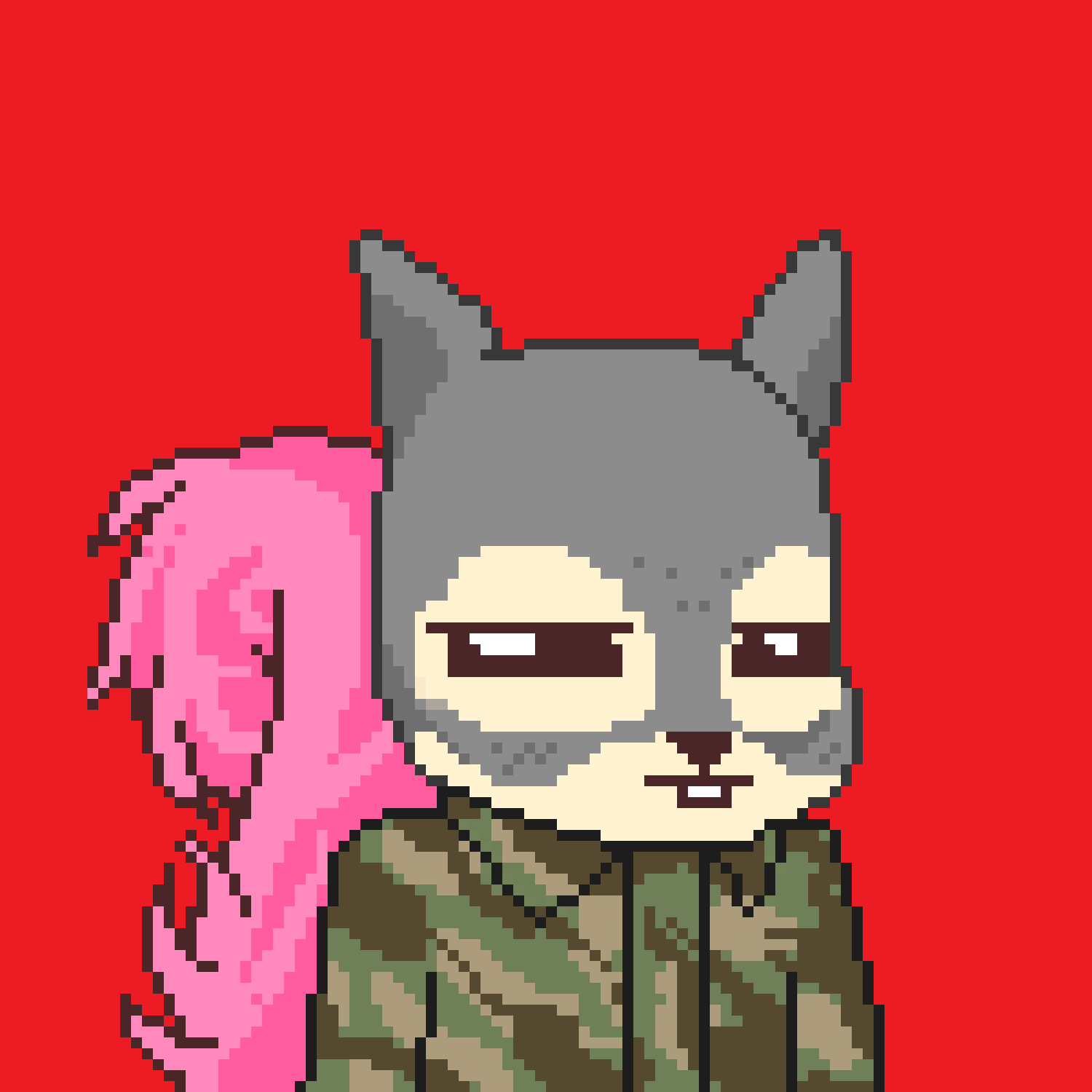 Pixel Squirrels #3220 NFT on Algorand