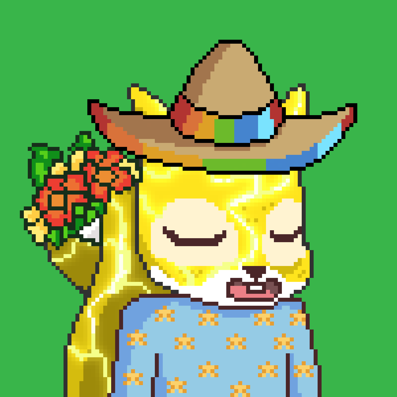 Pixel Squirrels #323 NFT on Algorand