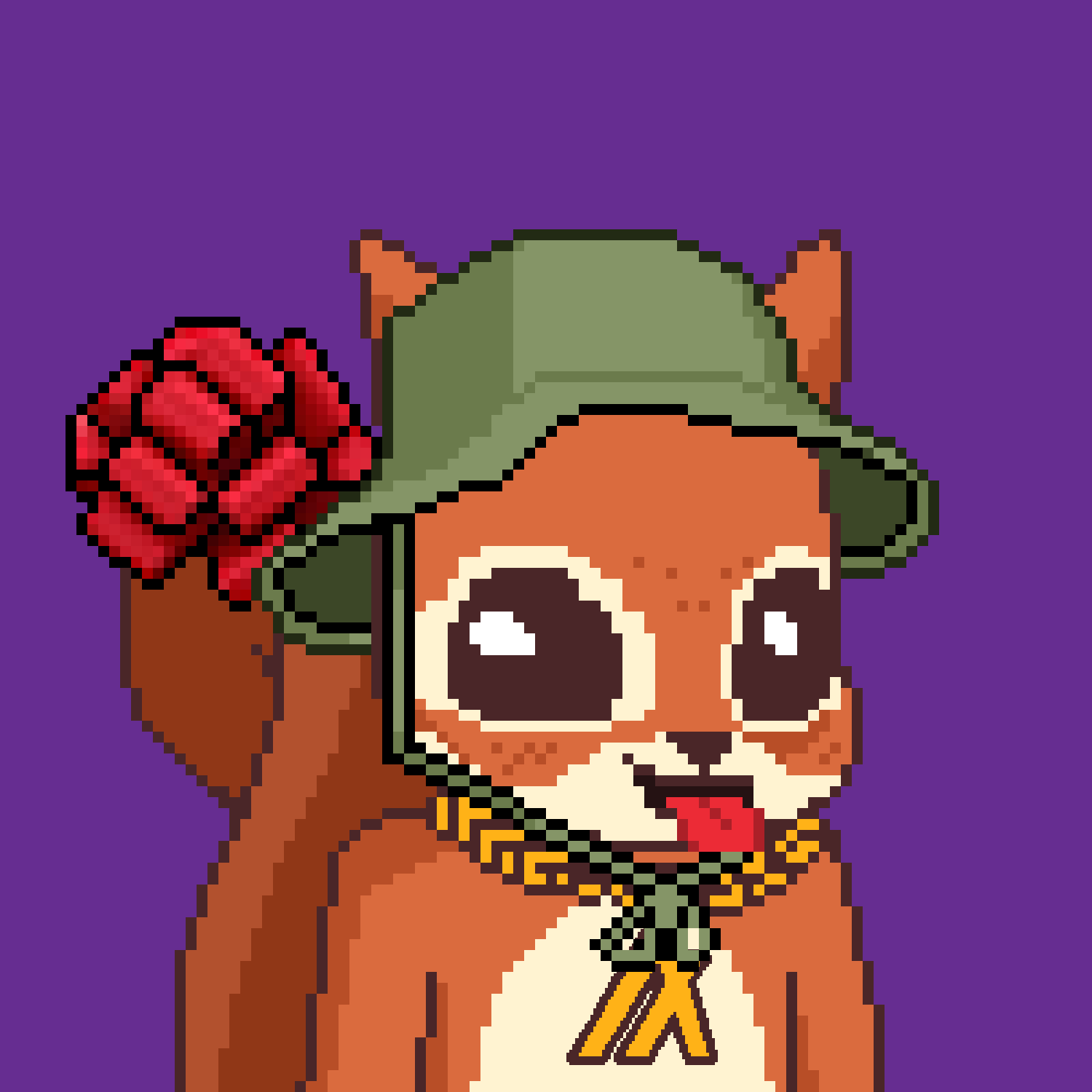 Pixel Squirrels #3243 NFT on Algorand