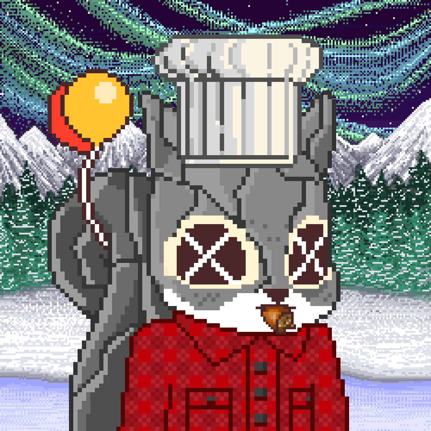 Pixel Squirrels #3260 NFT on Algorand