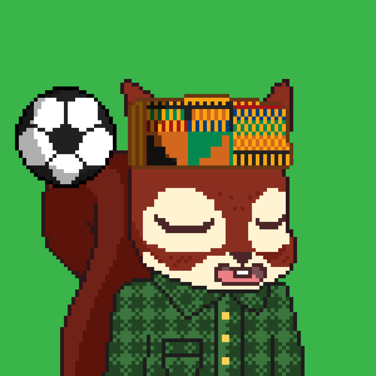 Pixel Squirrels #3263 NFT on Algorand