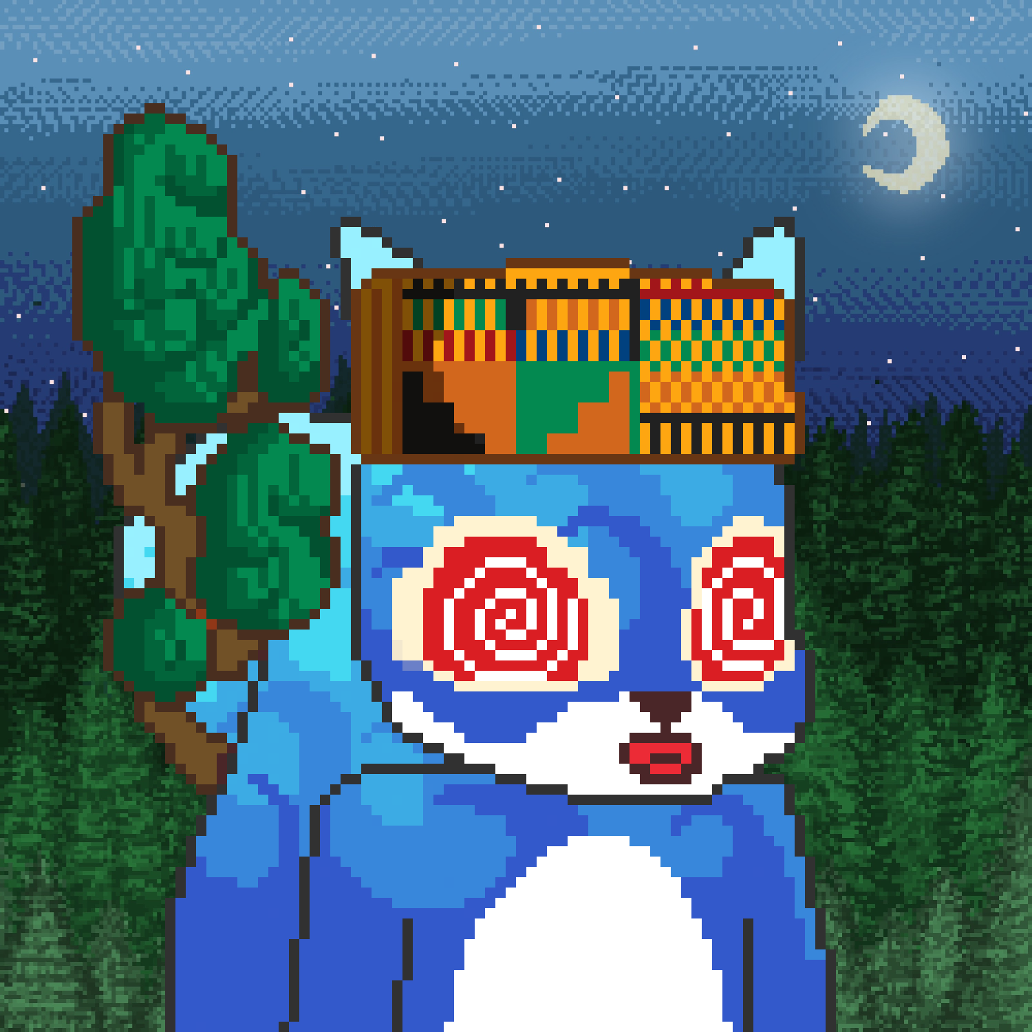 Pixel Squirrels #3268 NFT on Algorand