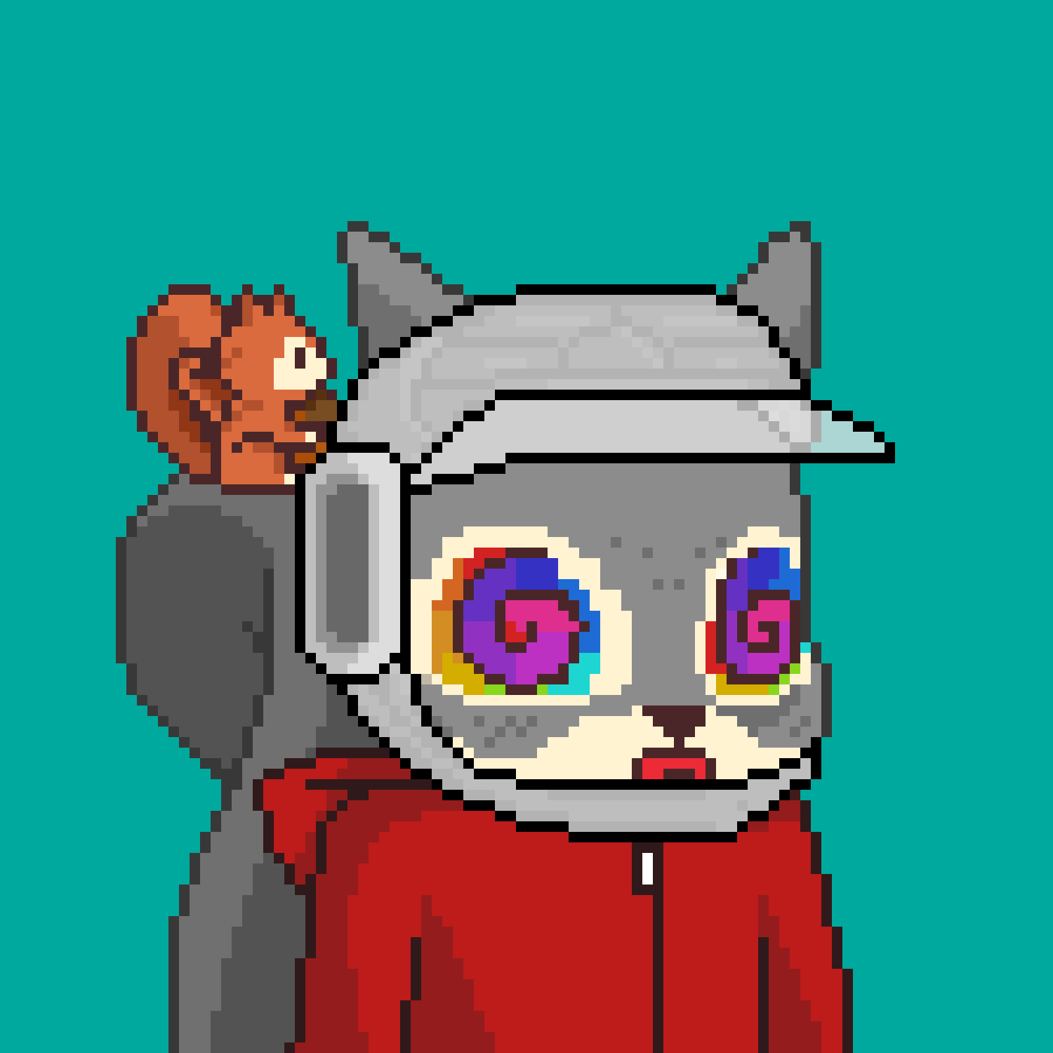 Pixel Squirrels #3269 NFT on Algorand