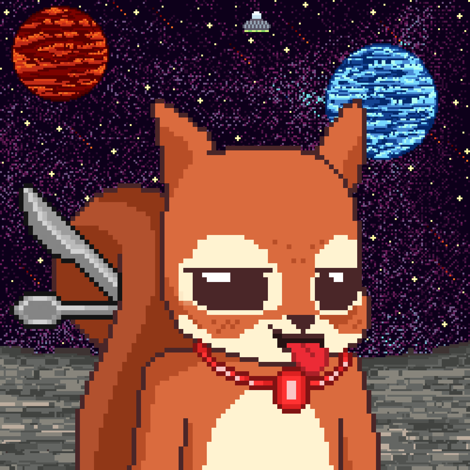 Pixel Squirrels #3283 NFT on Algorand