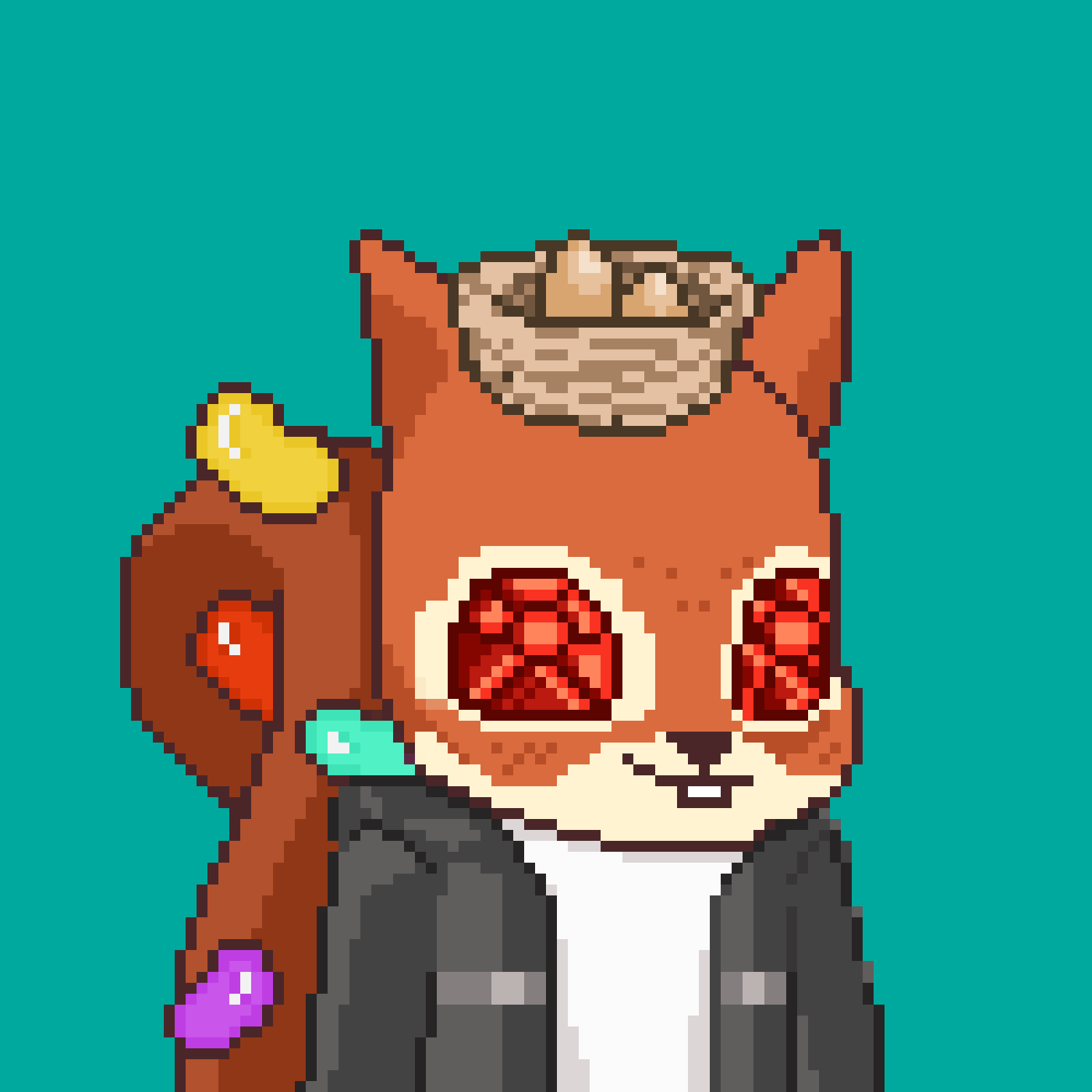 Pixel Squirrels #3284 NFT on Algorand