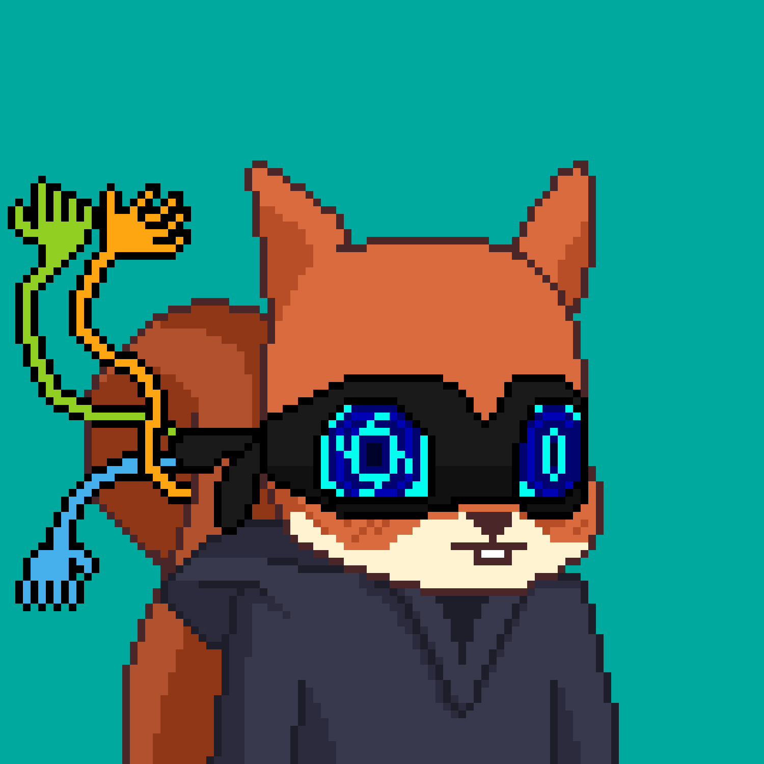 Pixel Squirrels #3315 NFT on Algorand