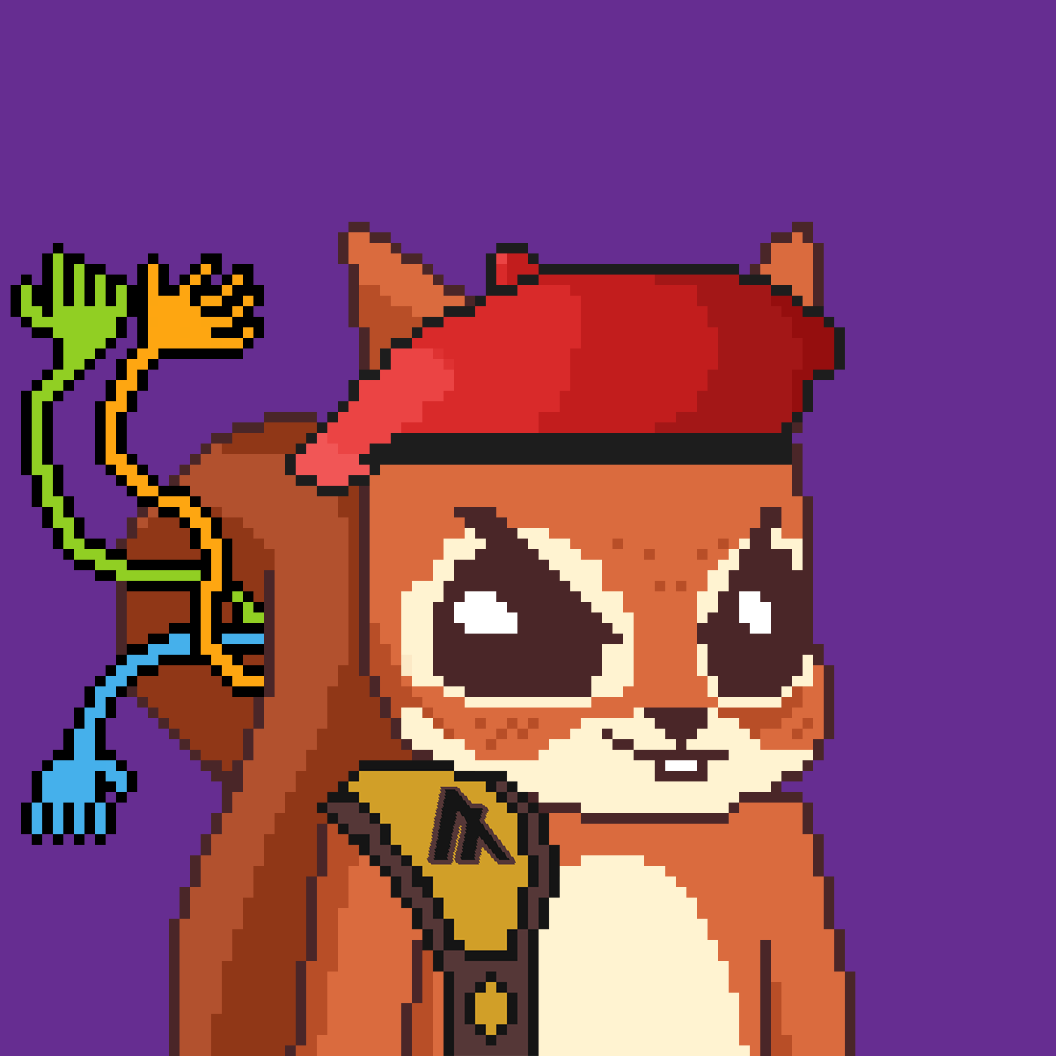 Pixel Squirrels #3324 NFT on Algorand